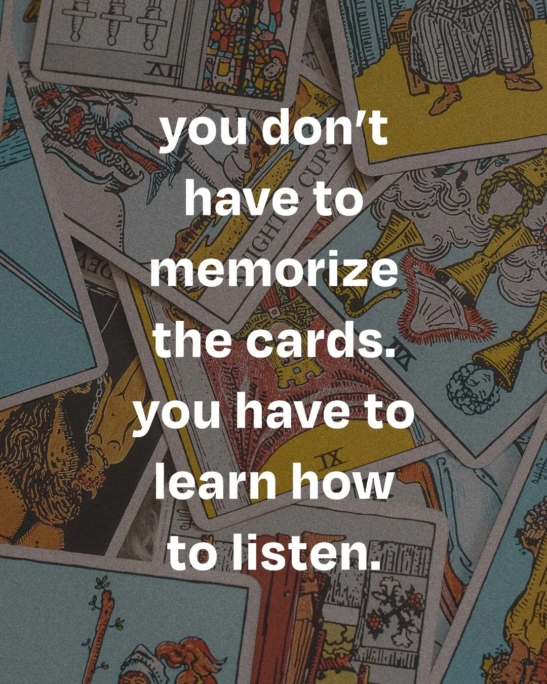 i think one of the biggest misconceptions about learning tarot is that you need to memorize all 78 cards before you can start reading. while the traditional meanings matter, they aren&rsquo;t the destination. the real shift happens when you stop aski