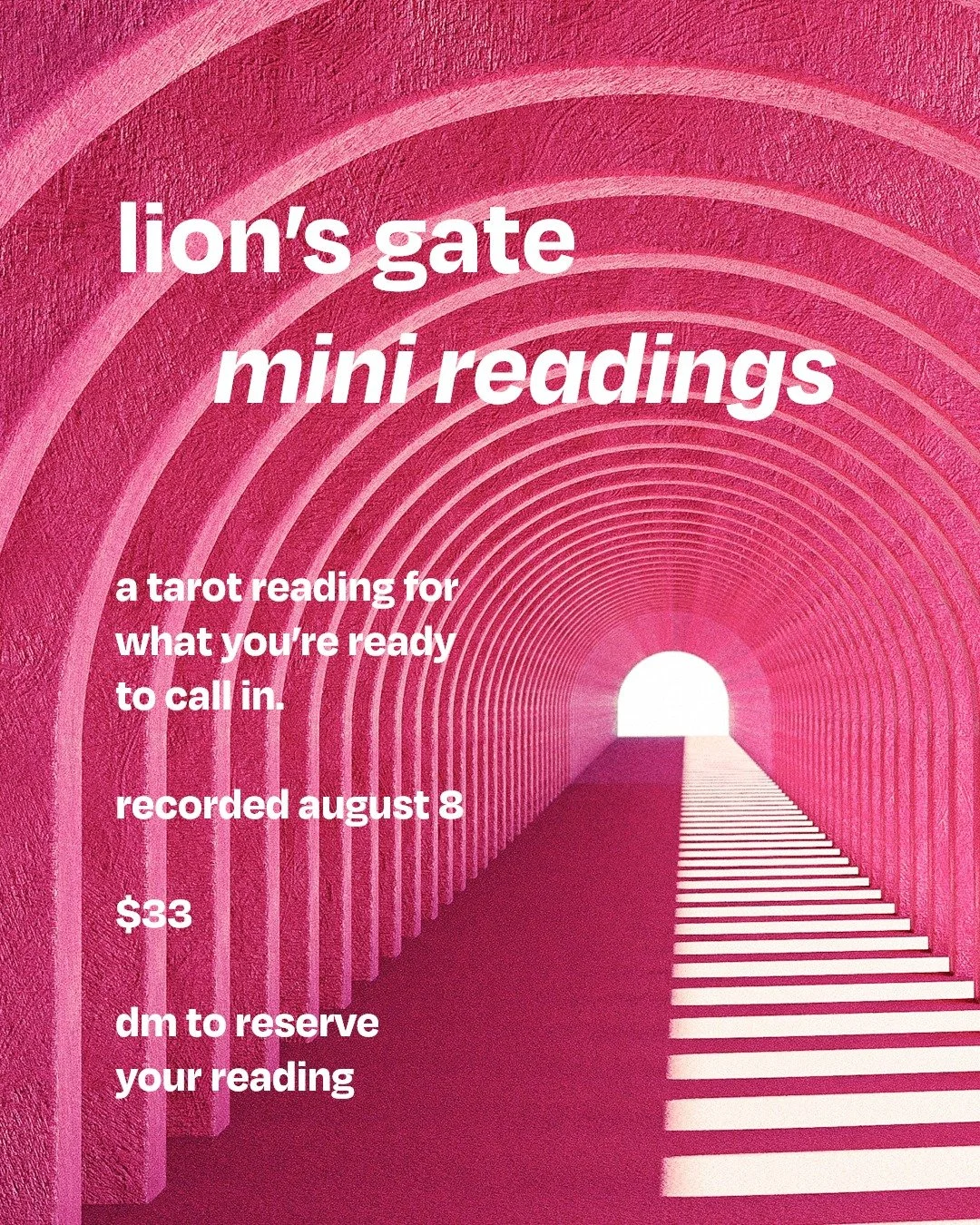 the lion&rsquo;s gate portal has become associated with manifestation, personal power, and new beginnings. more than anything, i think it&rsquo;s an invitation to remember what&rsquo;s already possible.

i don&rsquo;t think manifestation is about bec