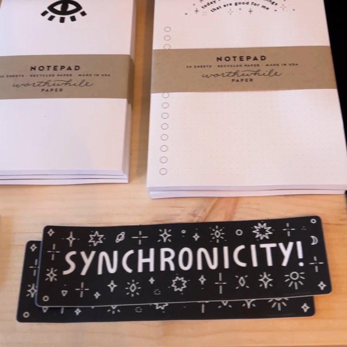 Synchronicity Sticker