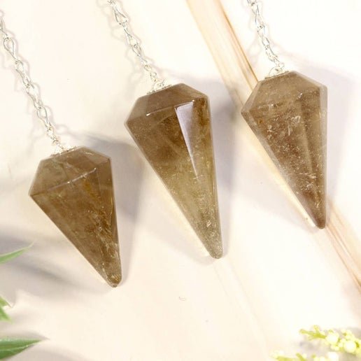 Smoky Quartz Pendulum