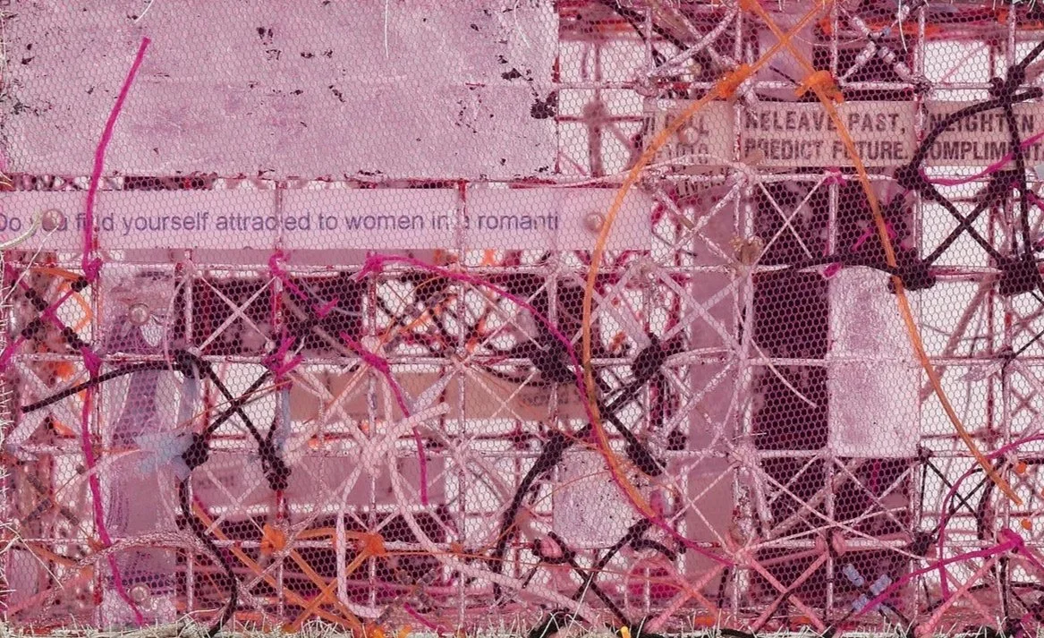 Detail: Sylvie Hayes-Wallace, Cage (Brain) # 9 (Intoxicated), 2026.