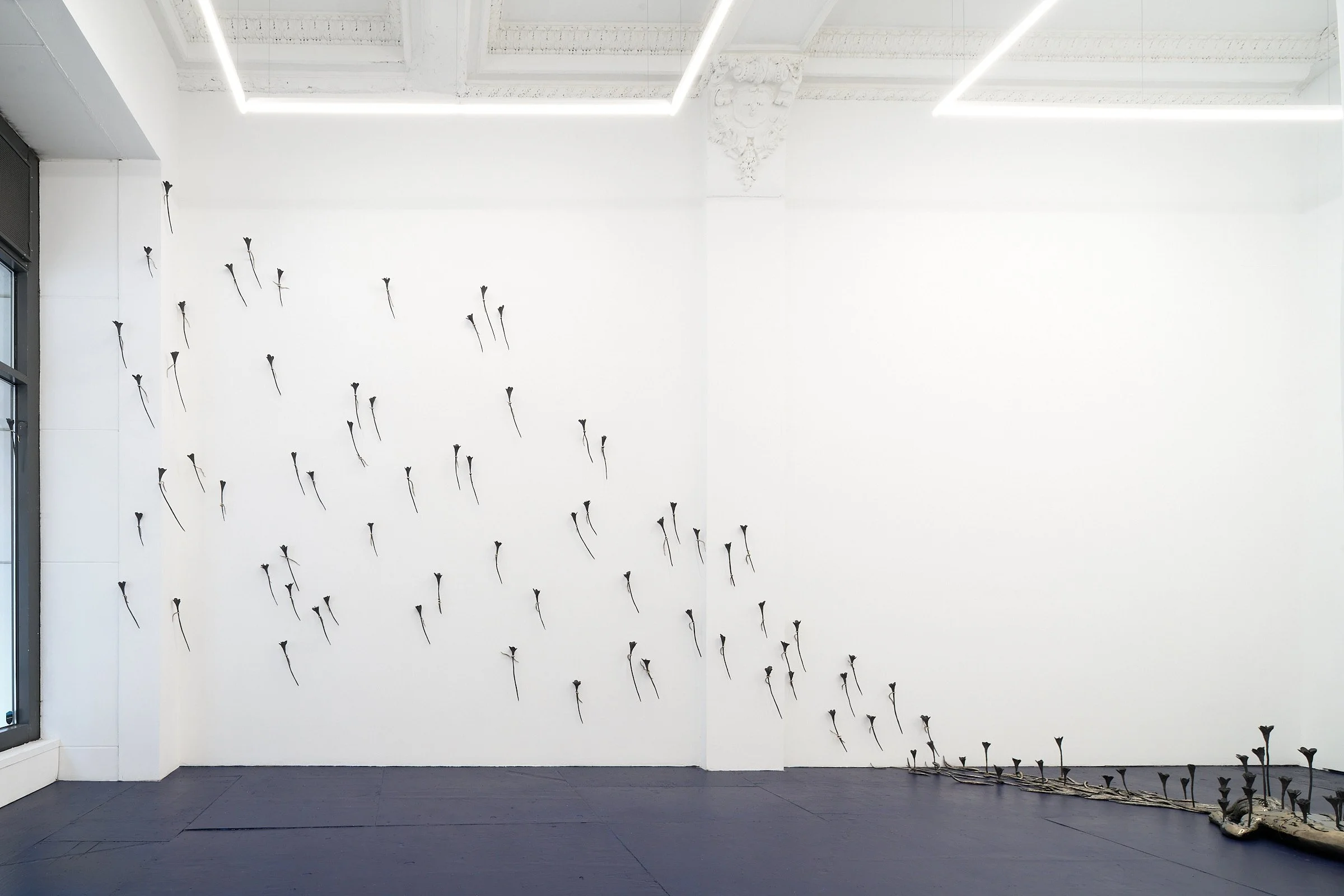 Installation View, What was Left of me Bloomed, Silke Lindner, New York, NY, 2026