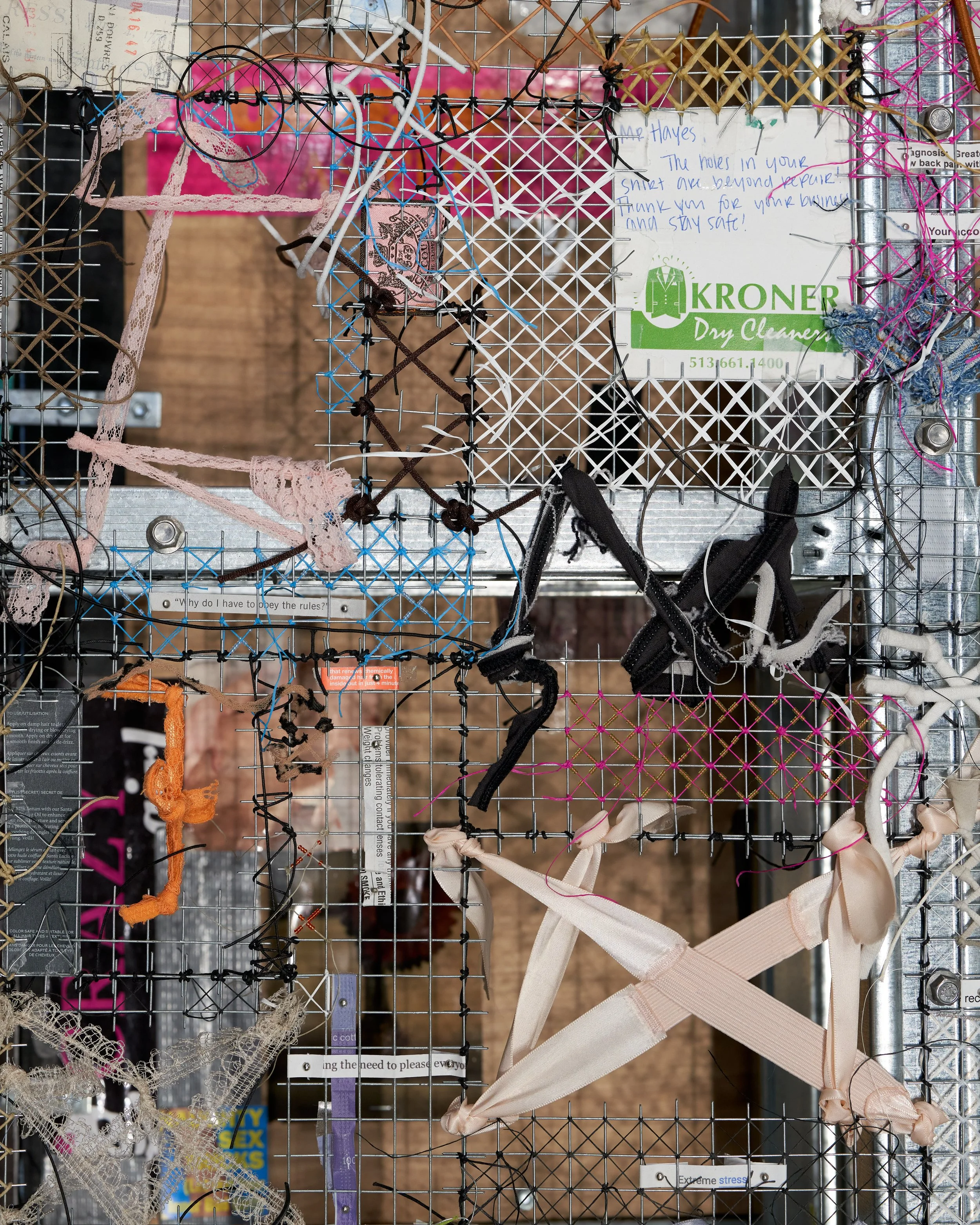 Detail of 'Front Room Bed (Absolute Love), 2025