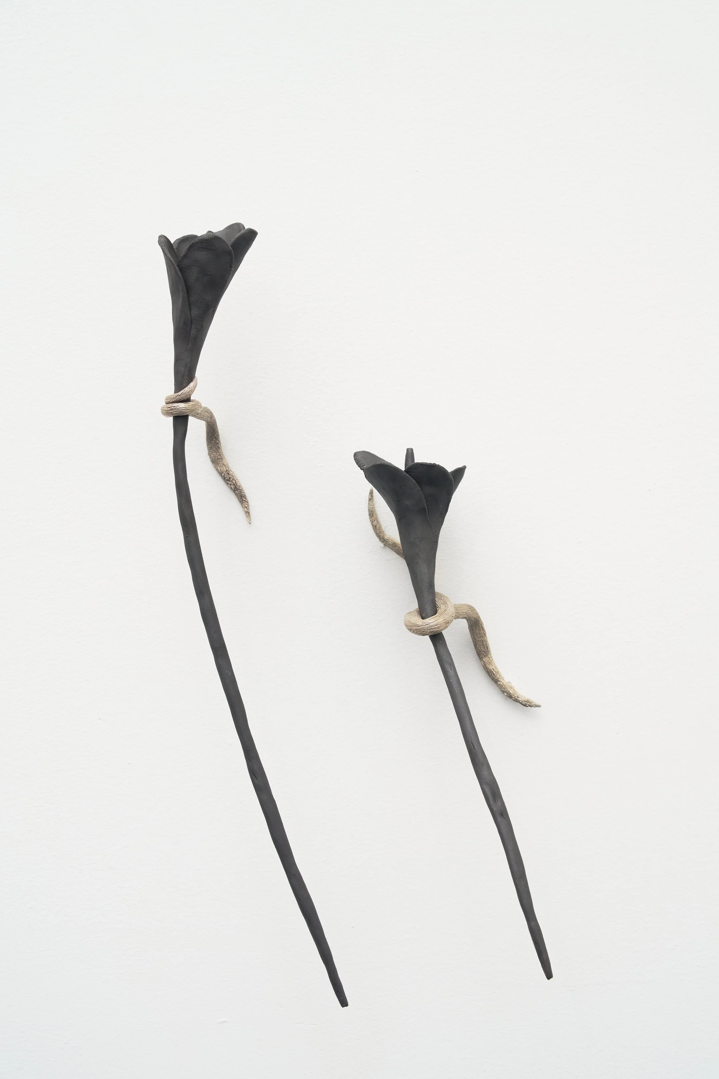 What Was Left of Me Bloomed, 2026, Ceramic and bronze, Various dimensions