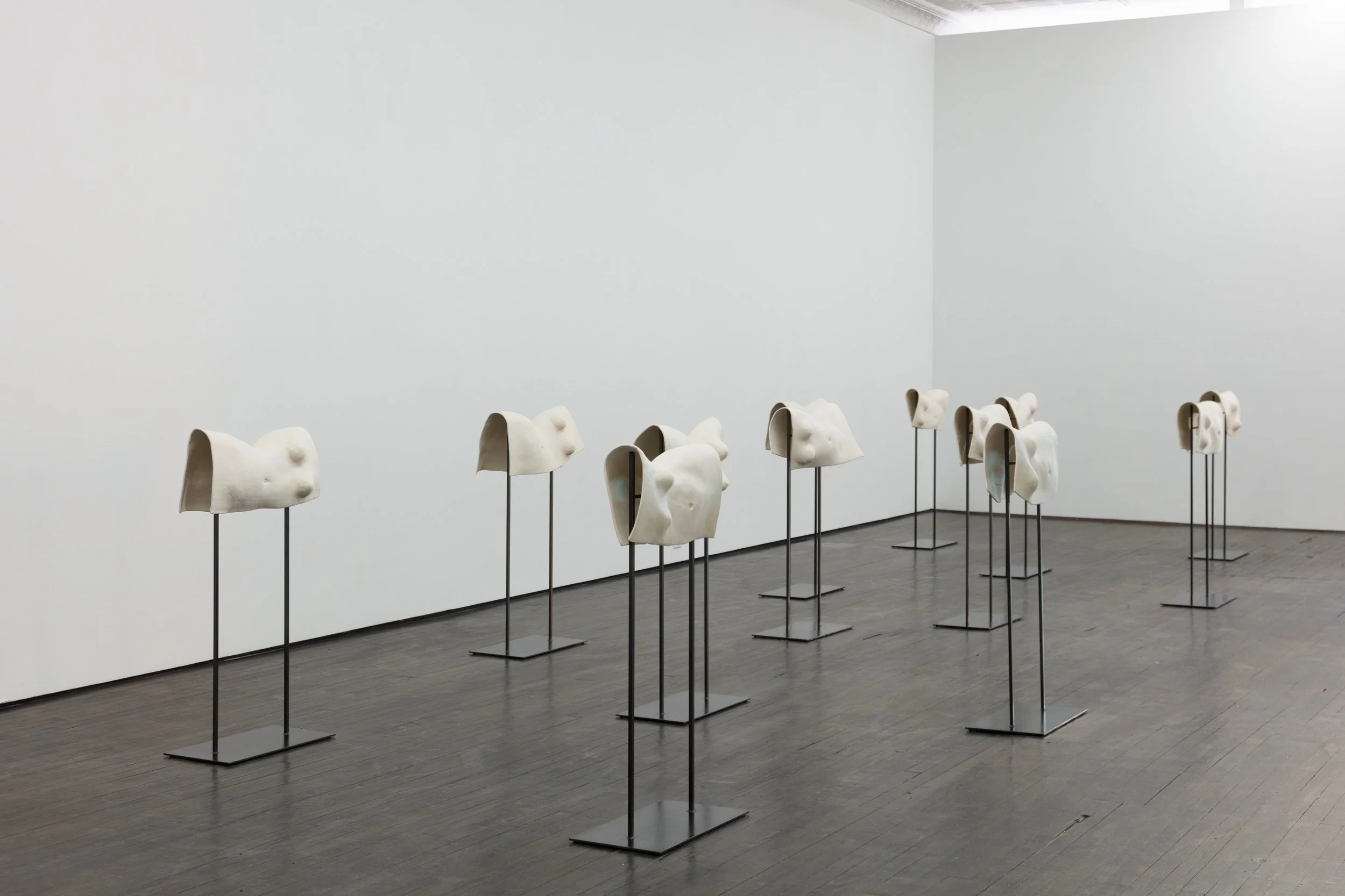 Installation View, Pommel, Jack Hanley Gallery, New York, NY, 2017