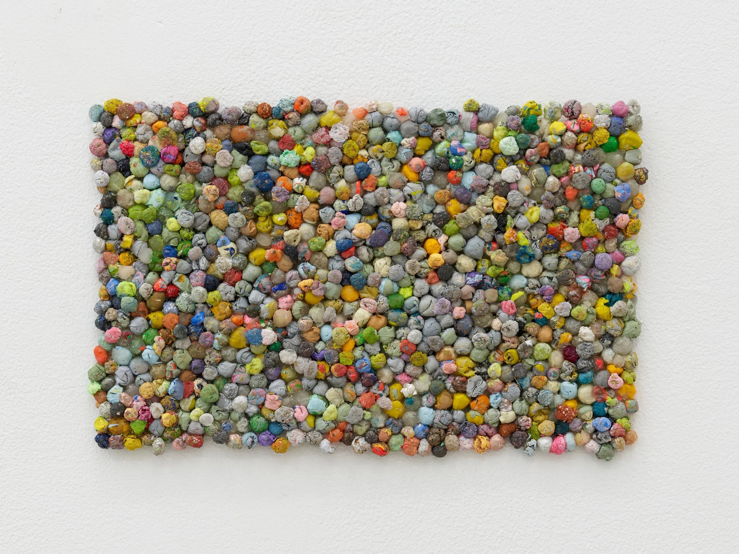 Flores, Untitled, 2025-2026. Acrylic. 7.5 x 10.5 inches.