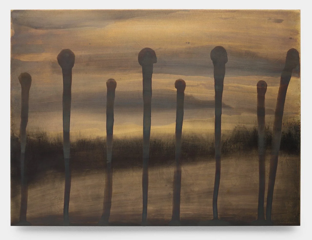 Late Night Out, Dawn, 2026, Bronze, 18 × 24 in | 46 × 61 cm