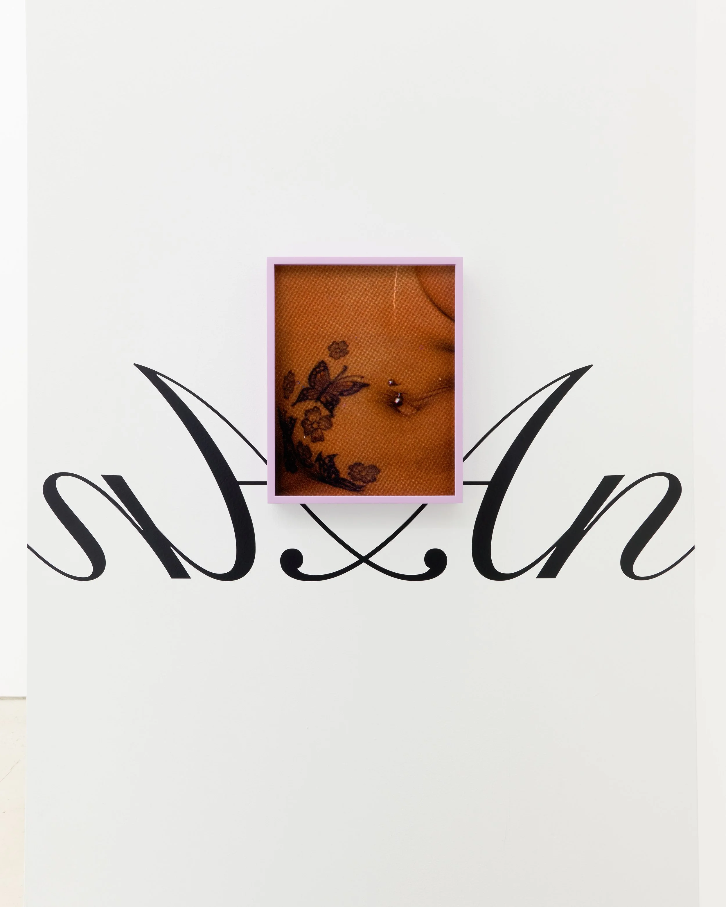 Angel (IV), 2025, Archival inkjet print, custom frame, 14 x 11 inches