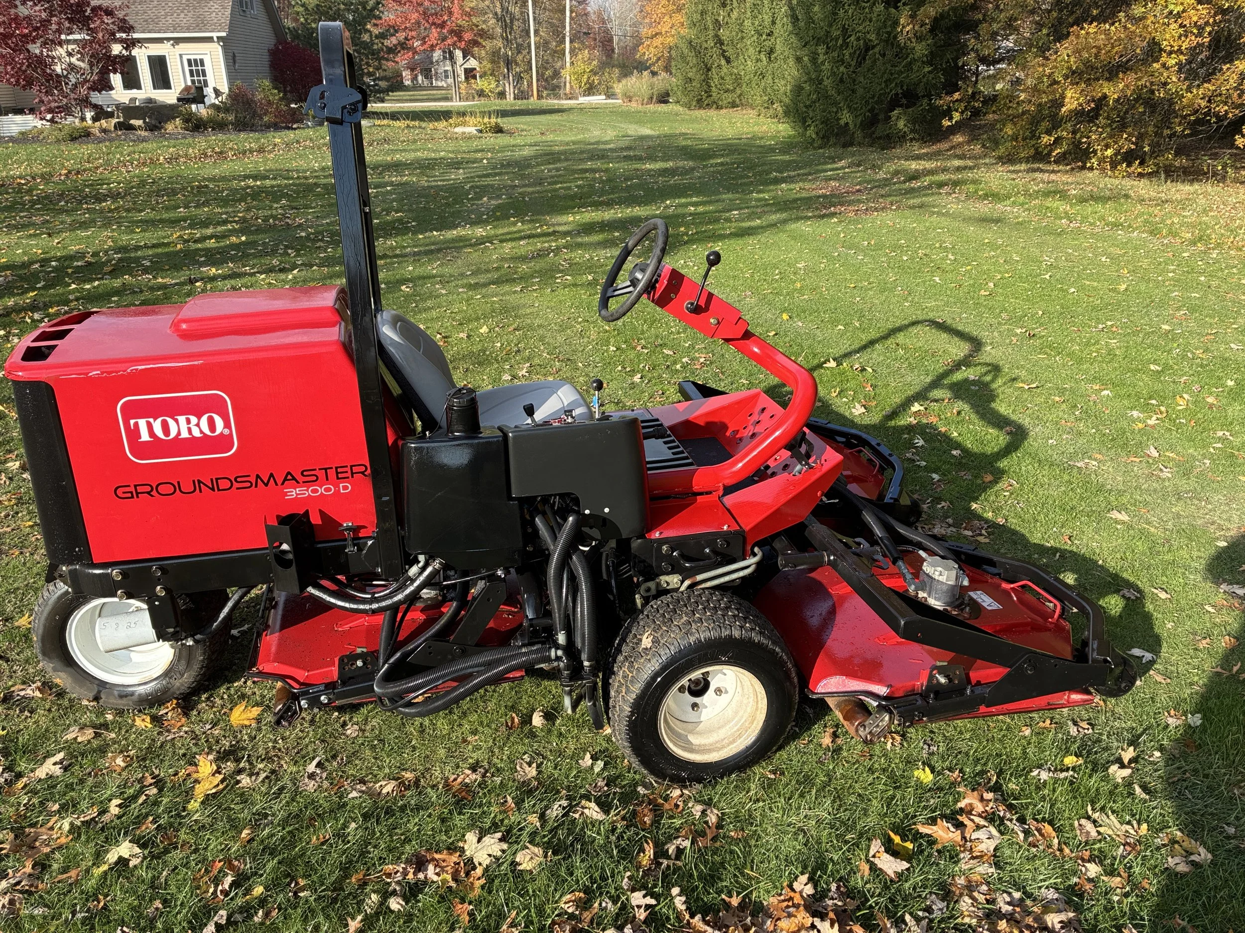 2013 Toro 3505 D  non sidewinder mower
