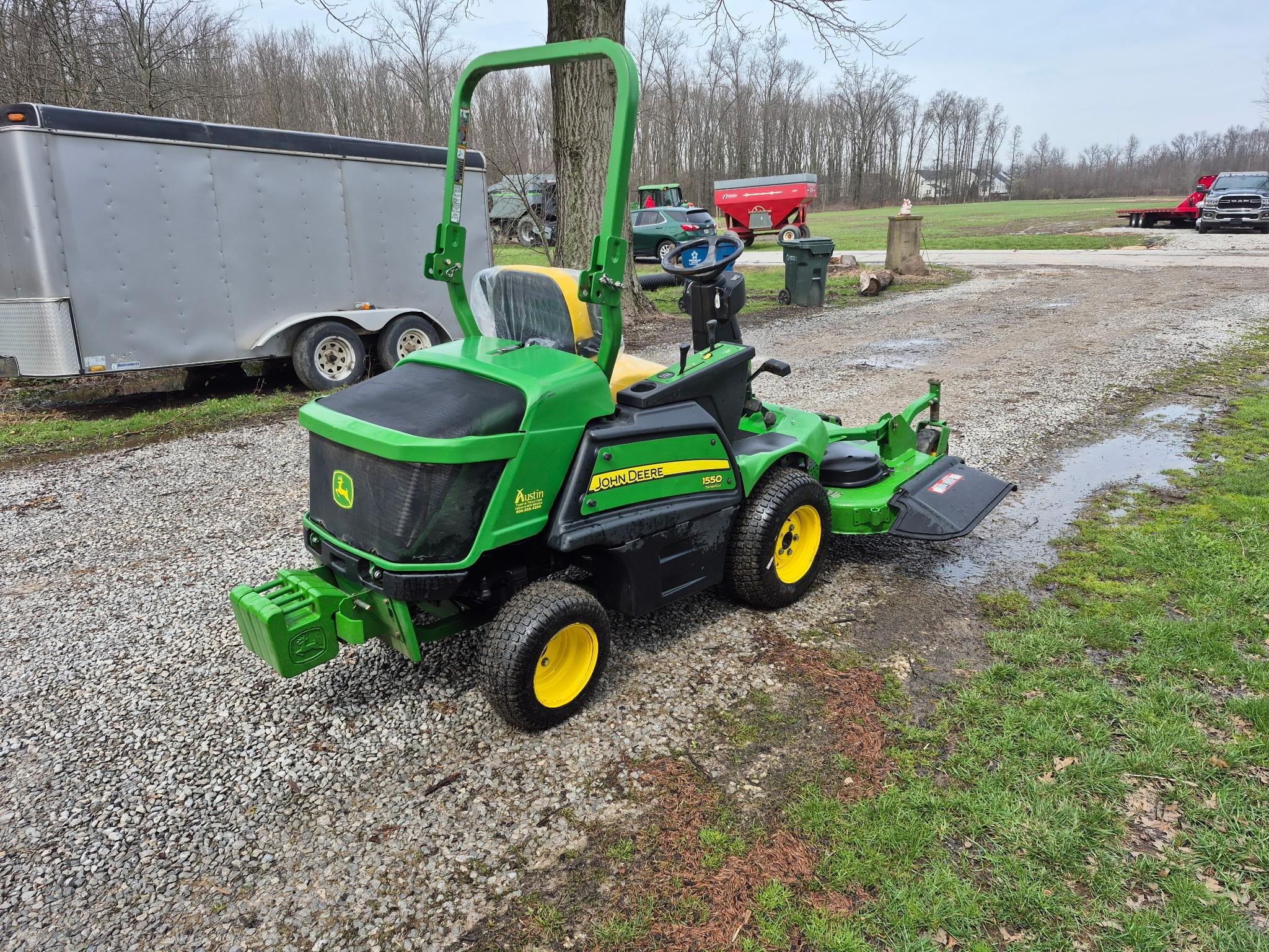 2016 John Deere 1550 72 inch rotary  4 wd