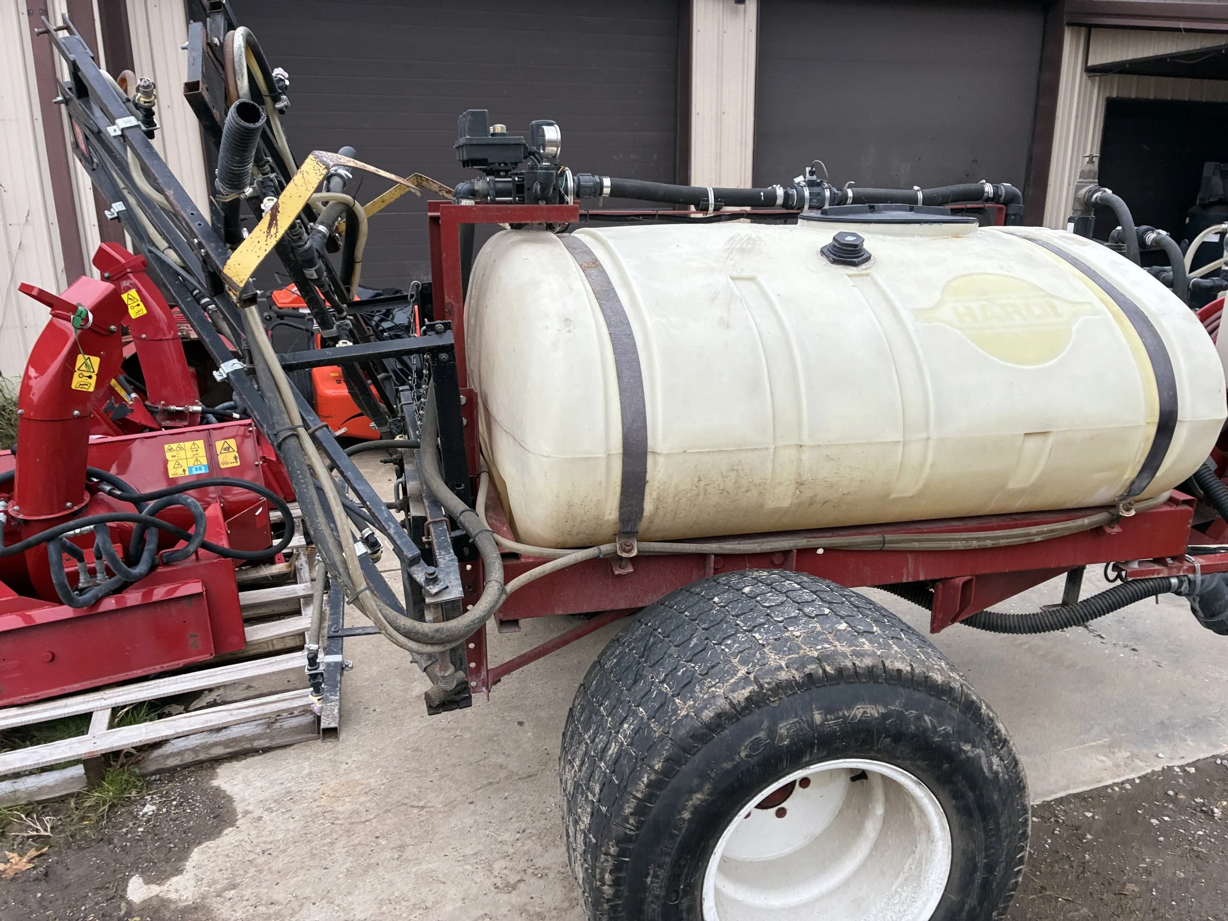 300 Gallon Hardi tow behind turf sprayer