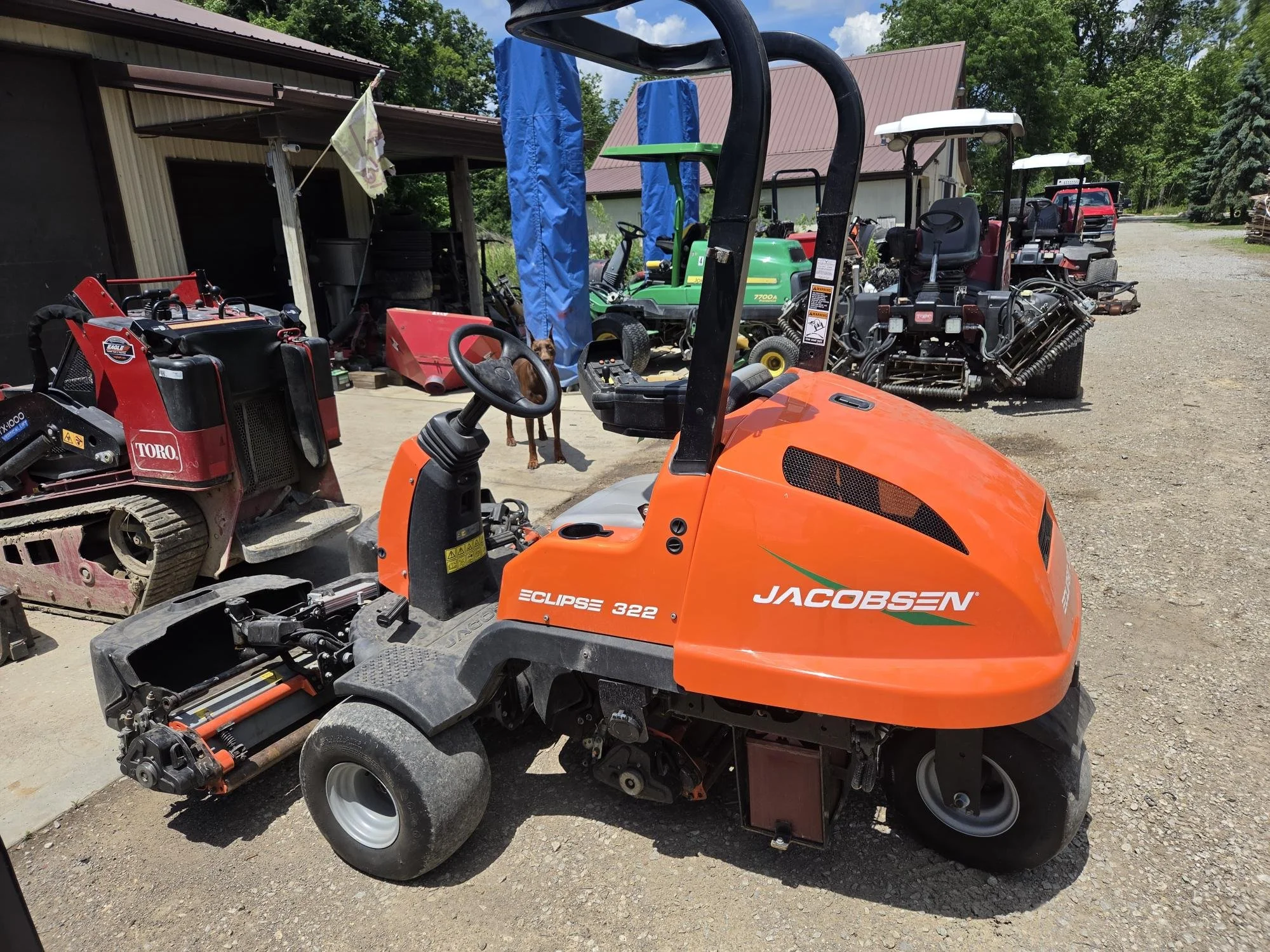 2020 Jacobsen electric greens mower eclipse 322