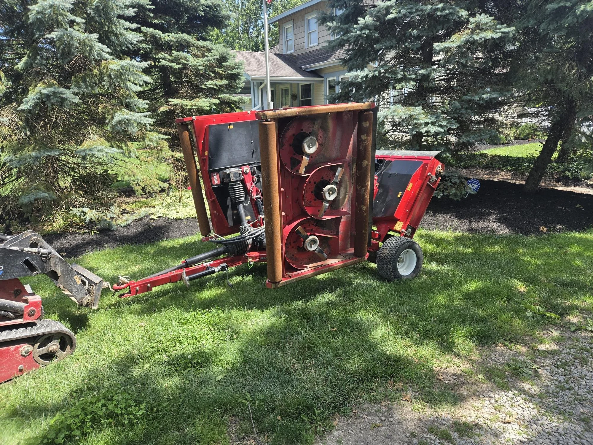 2019 Toro groundsmaster 3 deck finish mower model 1200