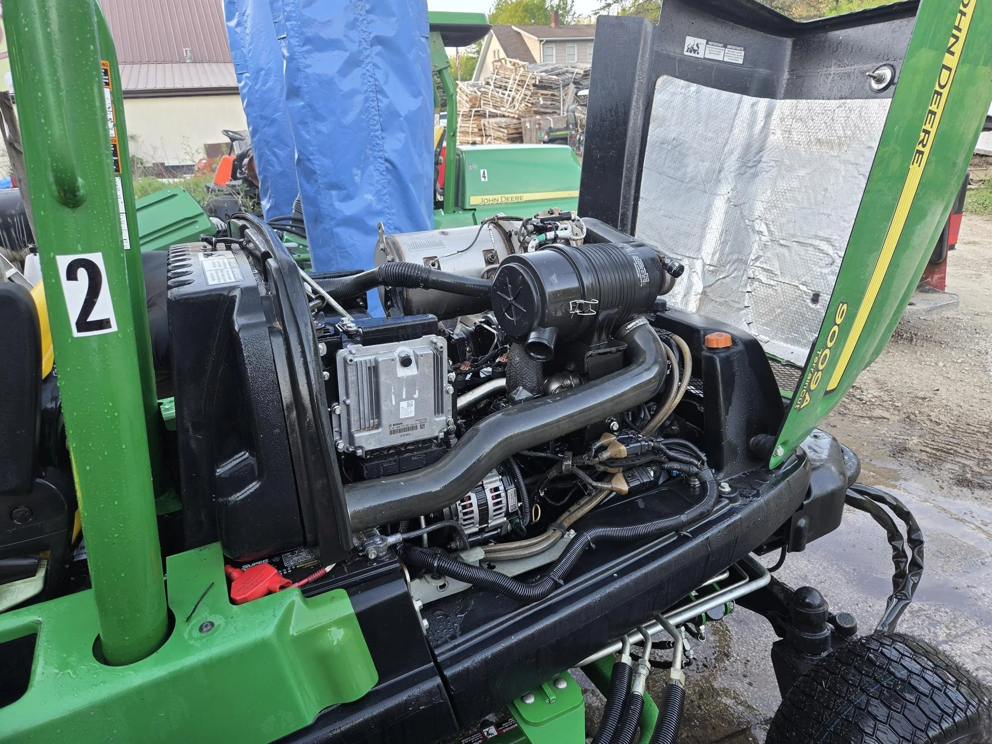 2016 John Deere 9009A  5 deck rotary mower