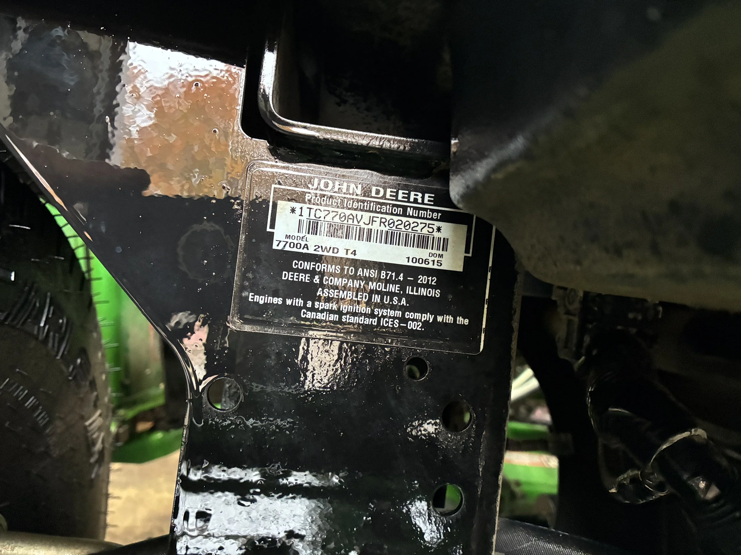 2015 John  Deere 7700A