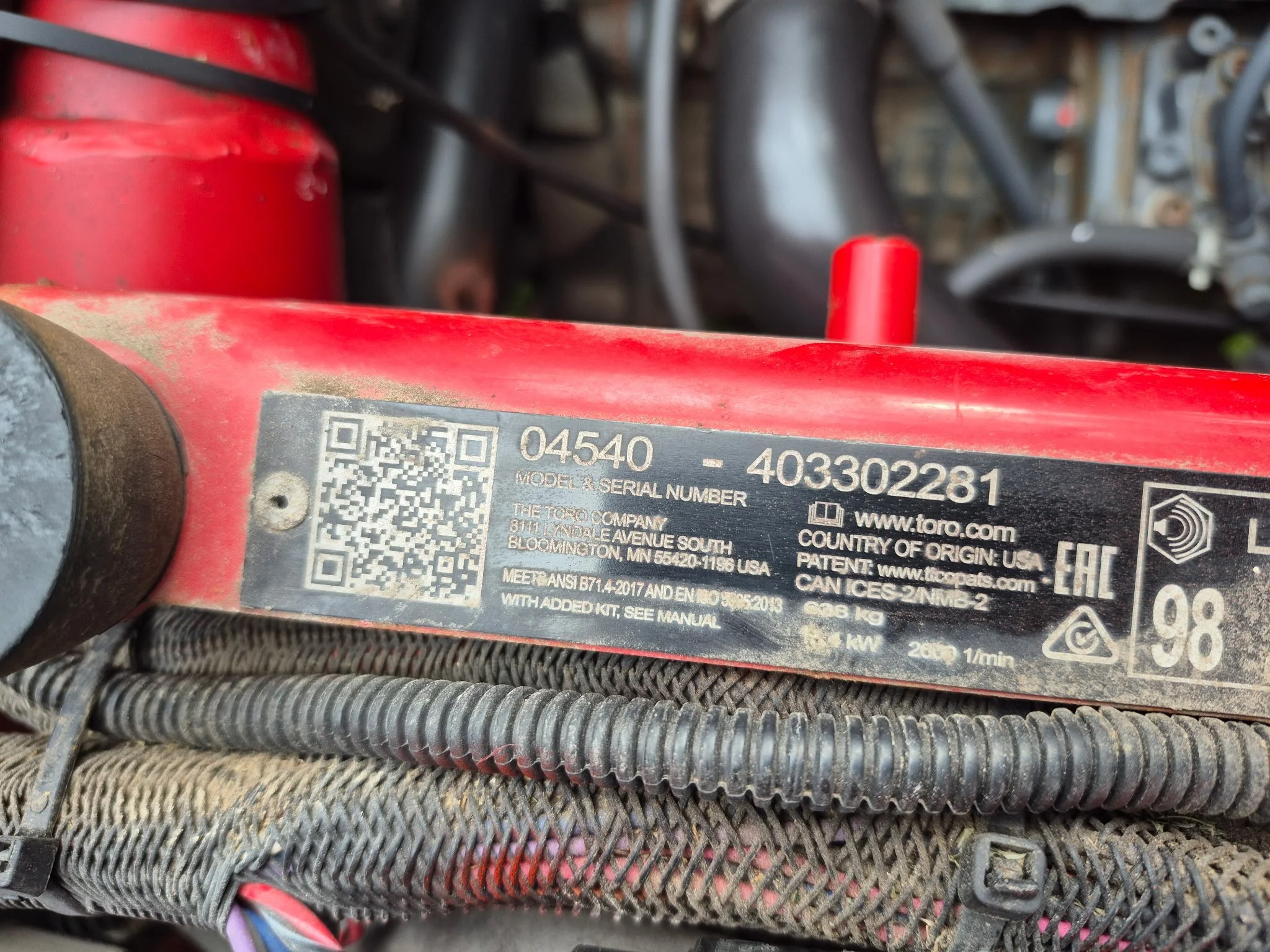 2019 Toro triflex greensmower diesel