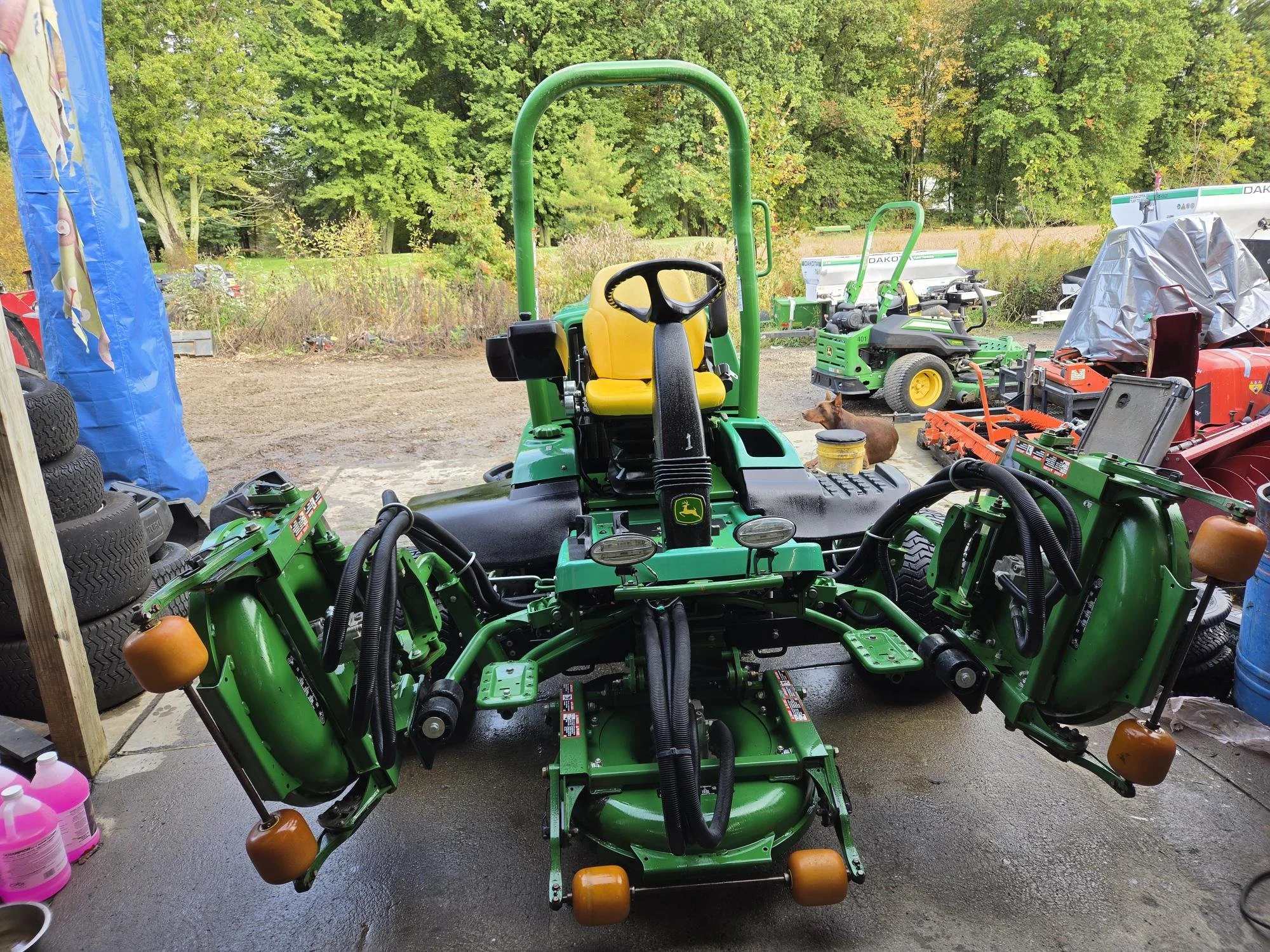 2020 John Deere 9009A rotary mower
