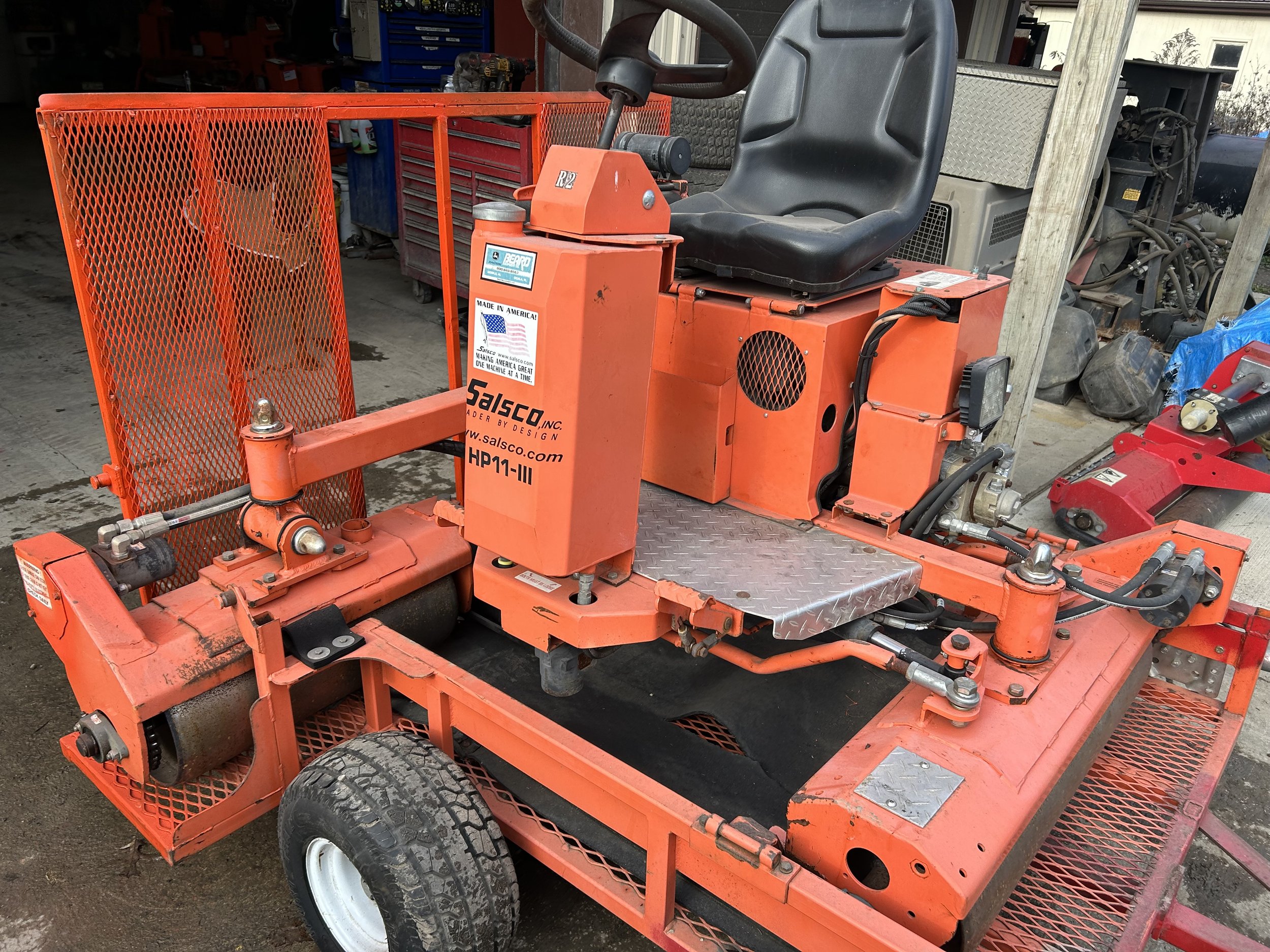 2018 Salsco greens-Approaches-fairway roller HP11-111 electric start
