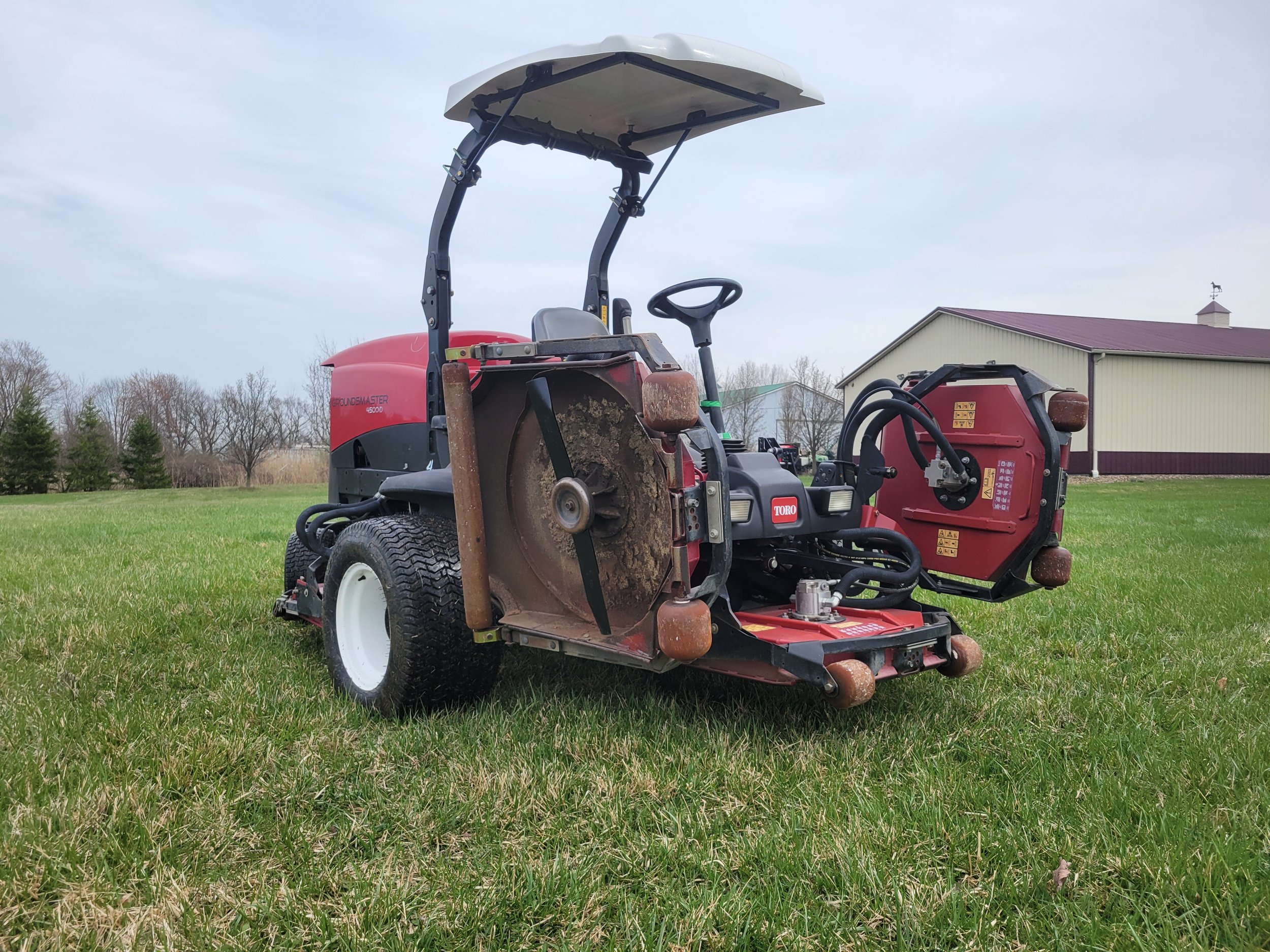 2018 Toro 4500D 5 deck contour rotary mower