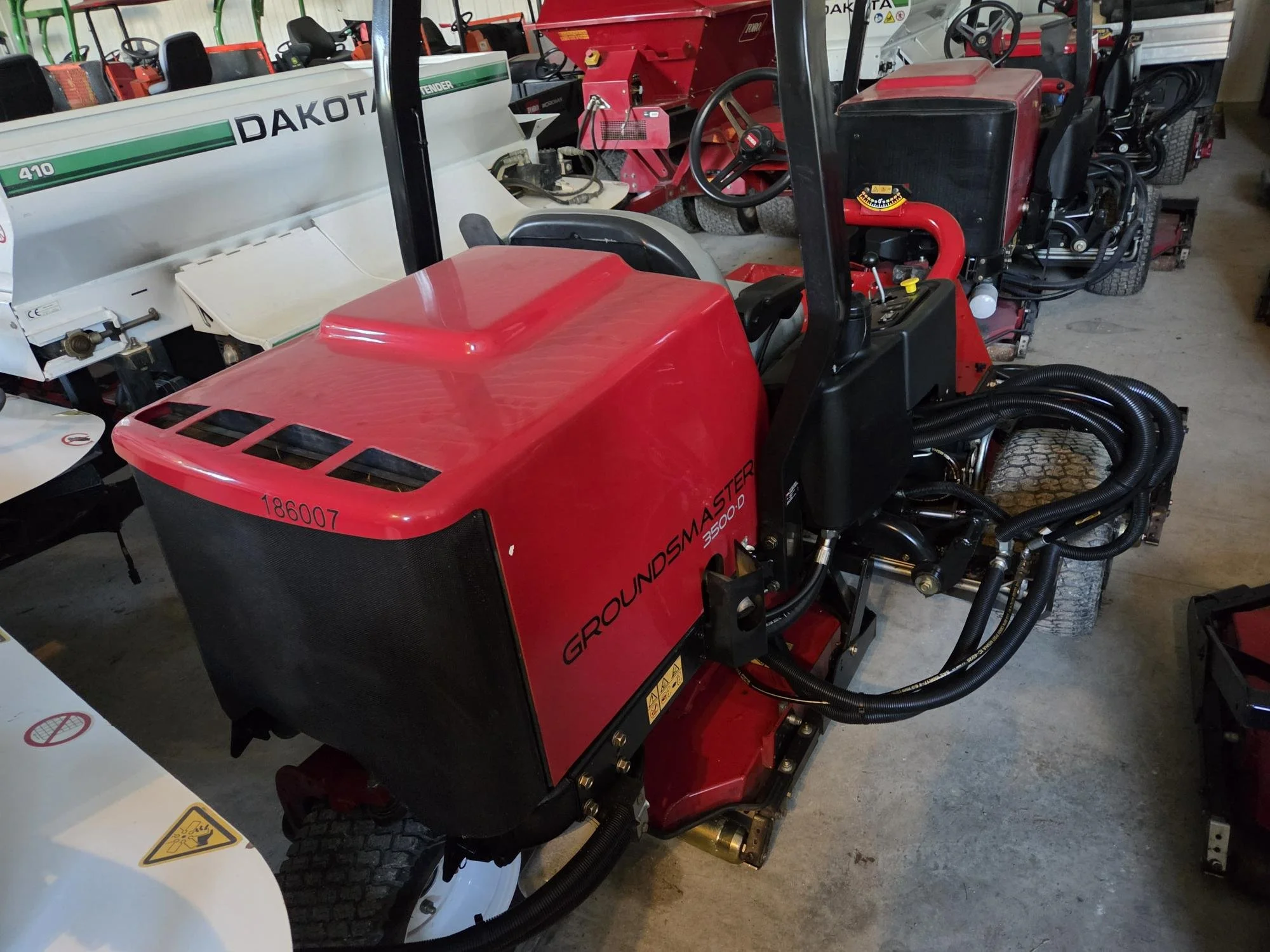 2018 Toro  3500D sidewinder