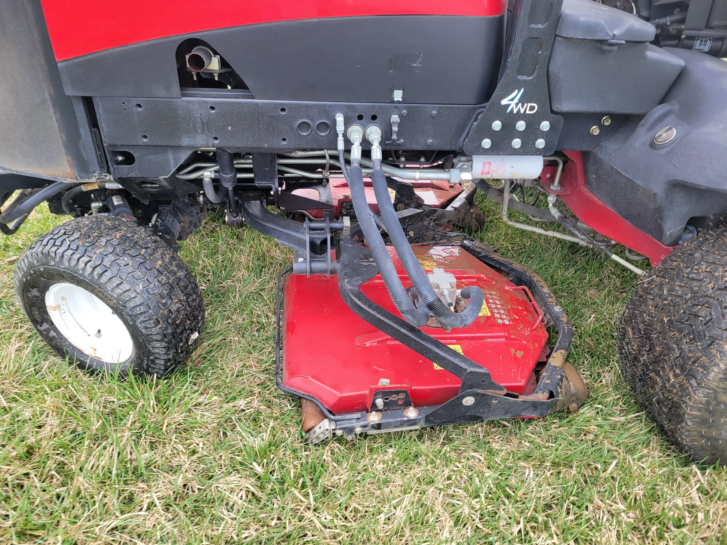 2018 Toro 4500D 5 deck contour rotary mower