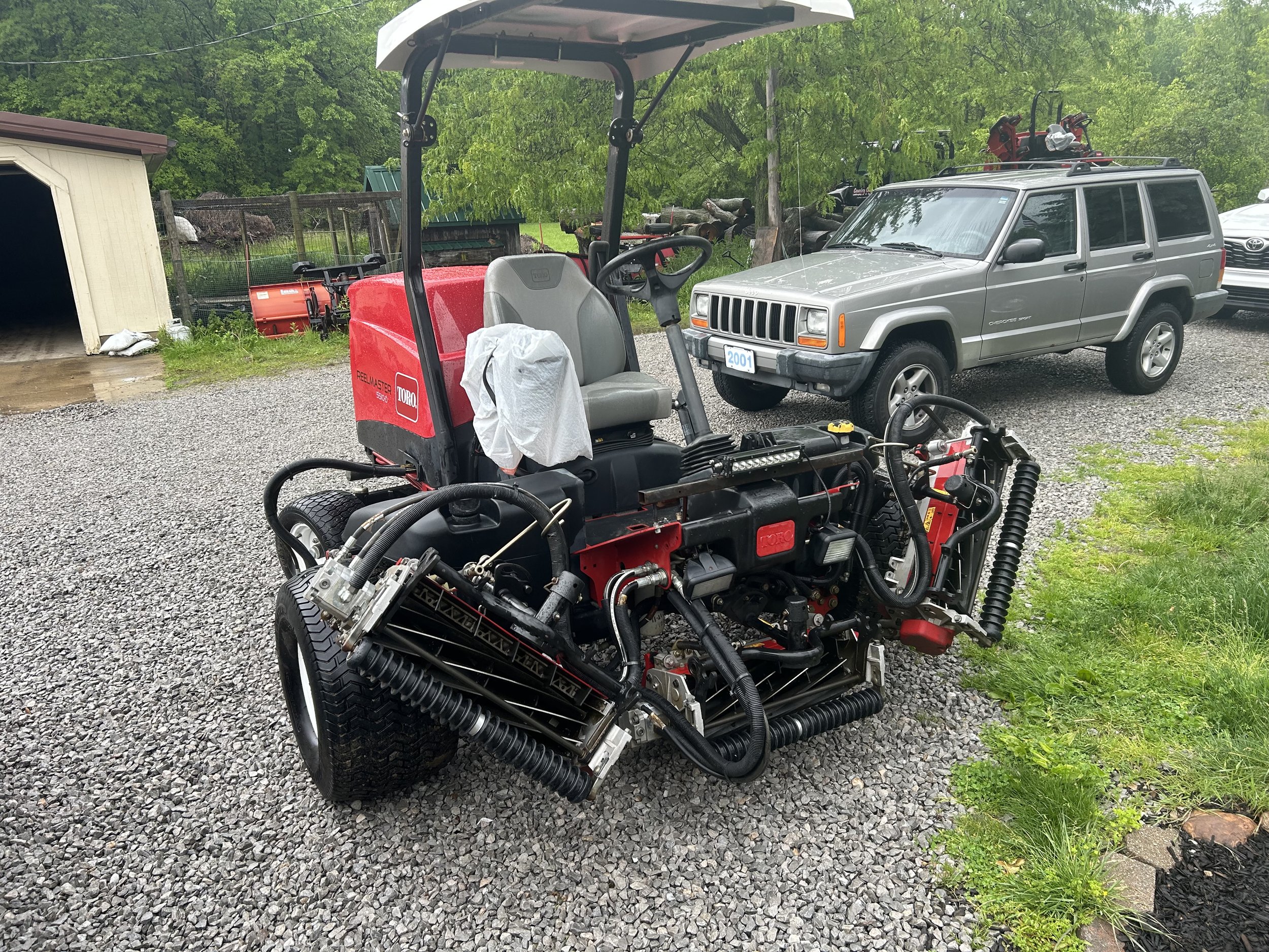 2020 Toro 5510 2 wheel drive fairway mower.