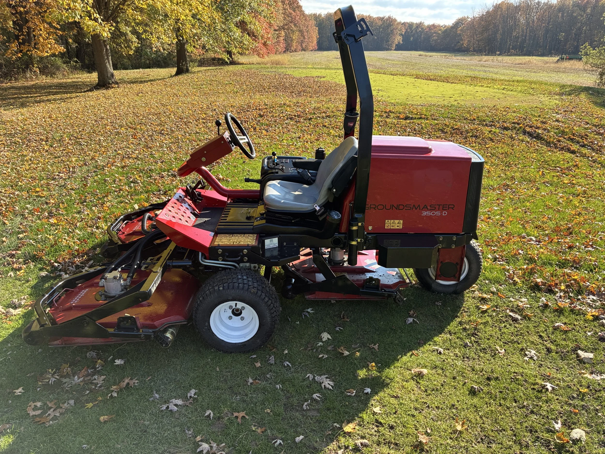 2018 Toro groundmaster 3505