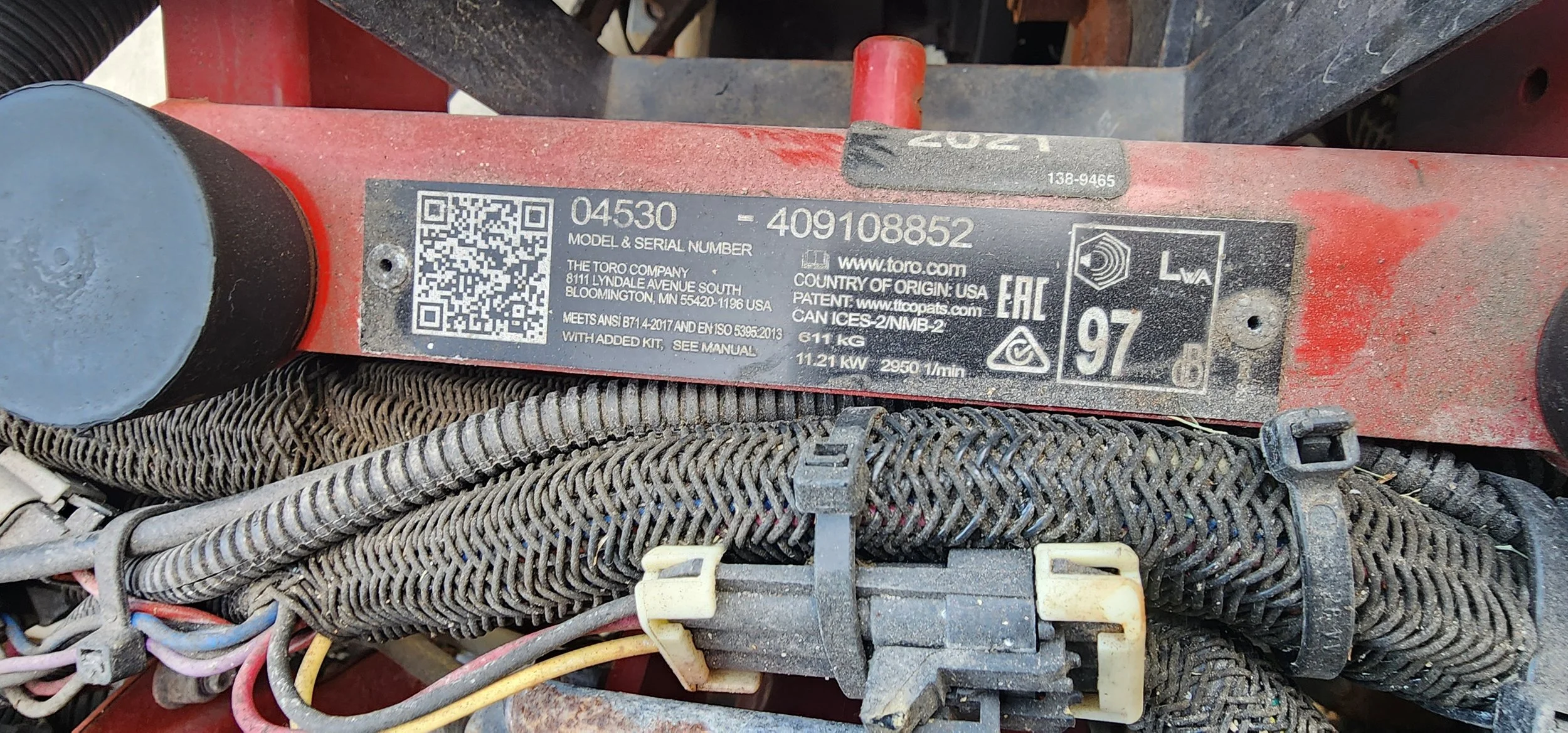 2019 Toro 3320 triflex greensmower hybrid