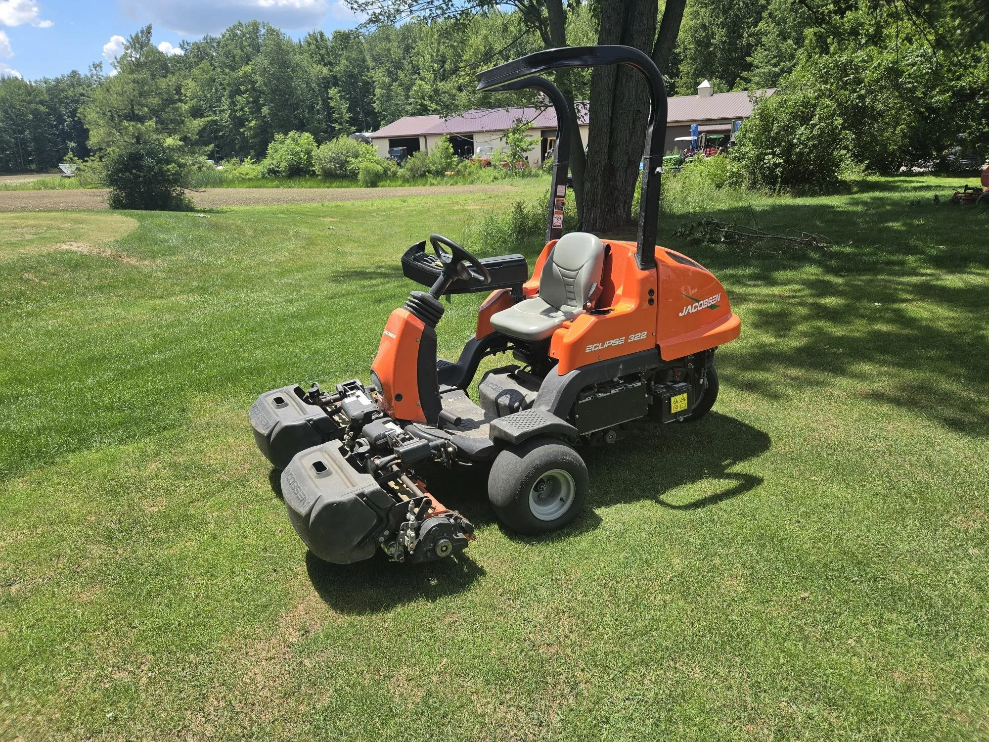 2021 Jacobsen Eclipse 322 gas greensmower