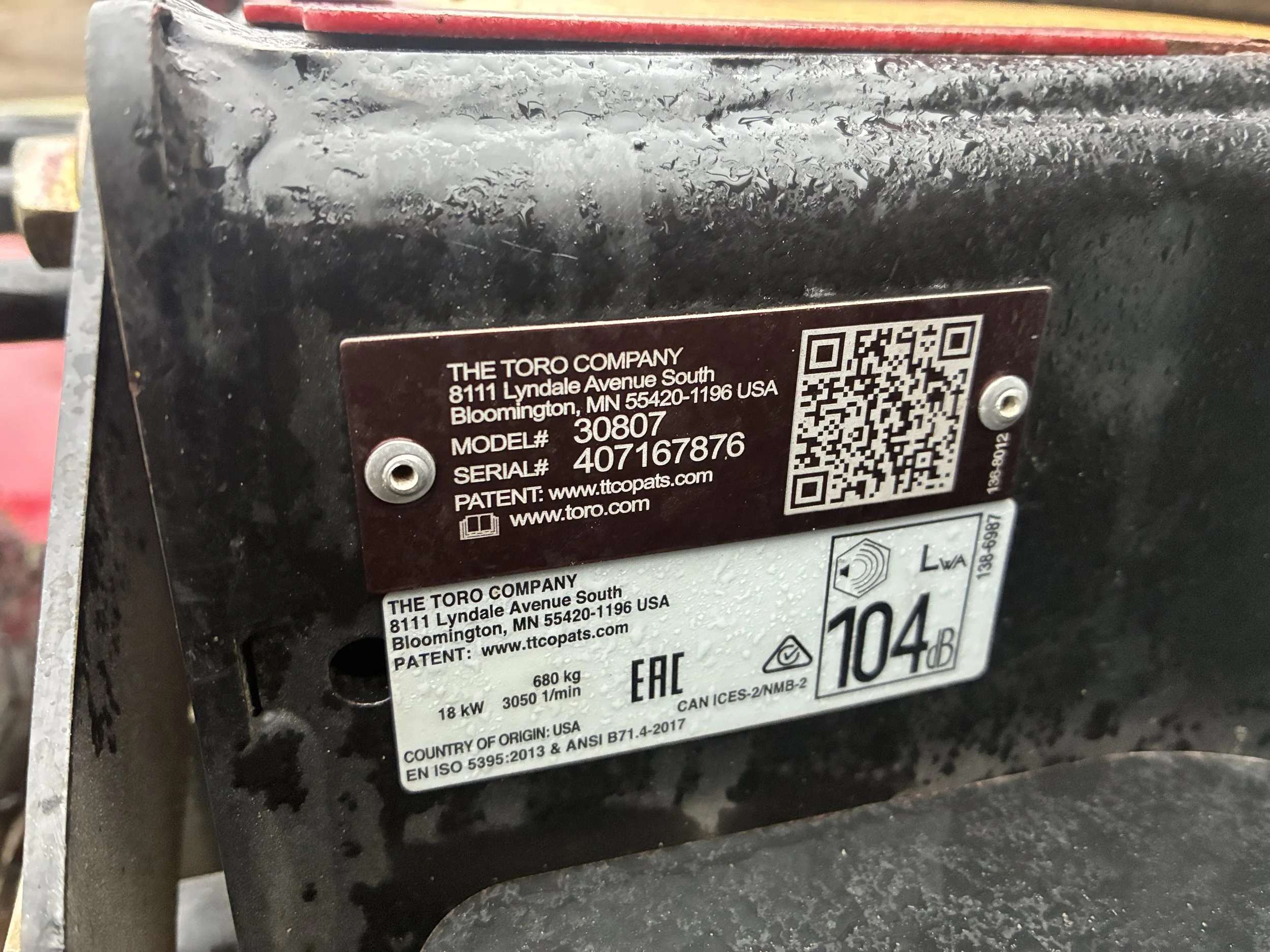 2020Toro 3500D sidewinder   826 hrs $39995