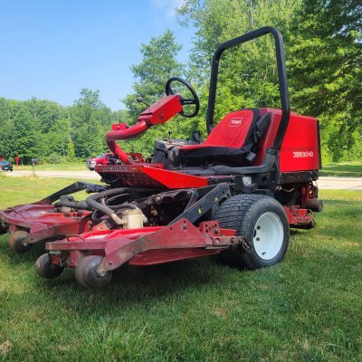 2010 Toro 3500D sidewinder mower $10995