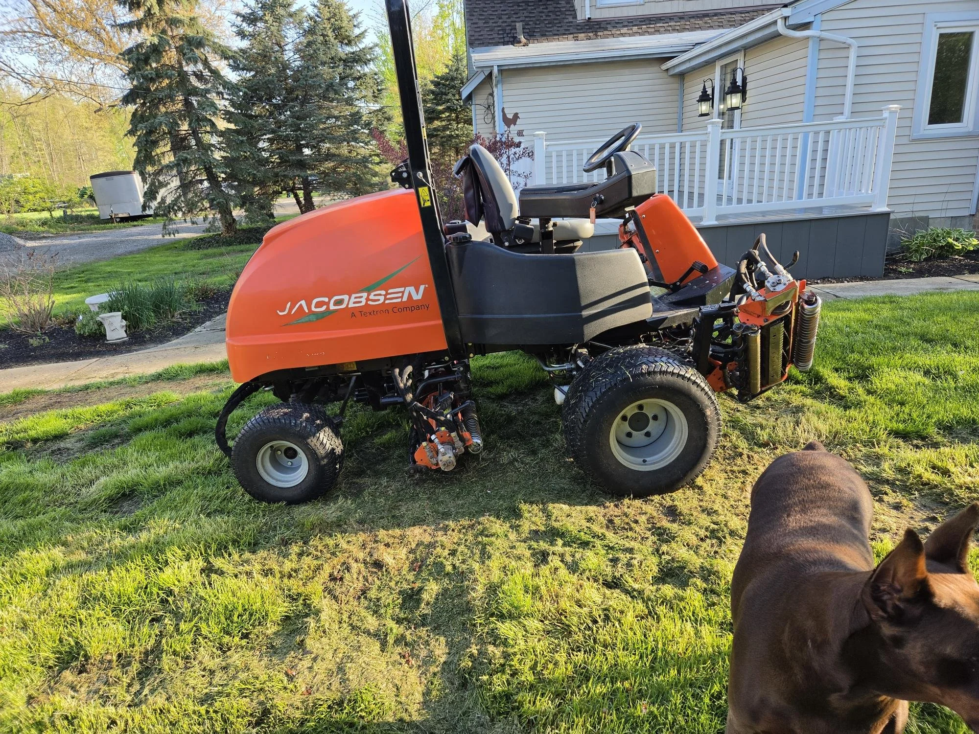 2019 Jacobsen  4 wheel drive LF550 fairway mower