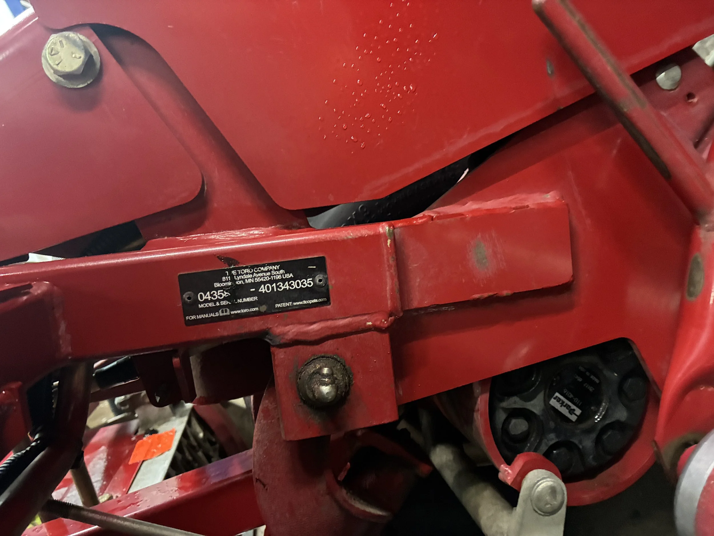 2017  Toro greens mower 3150Q