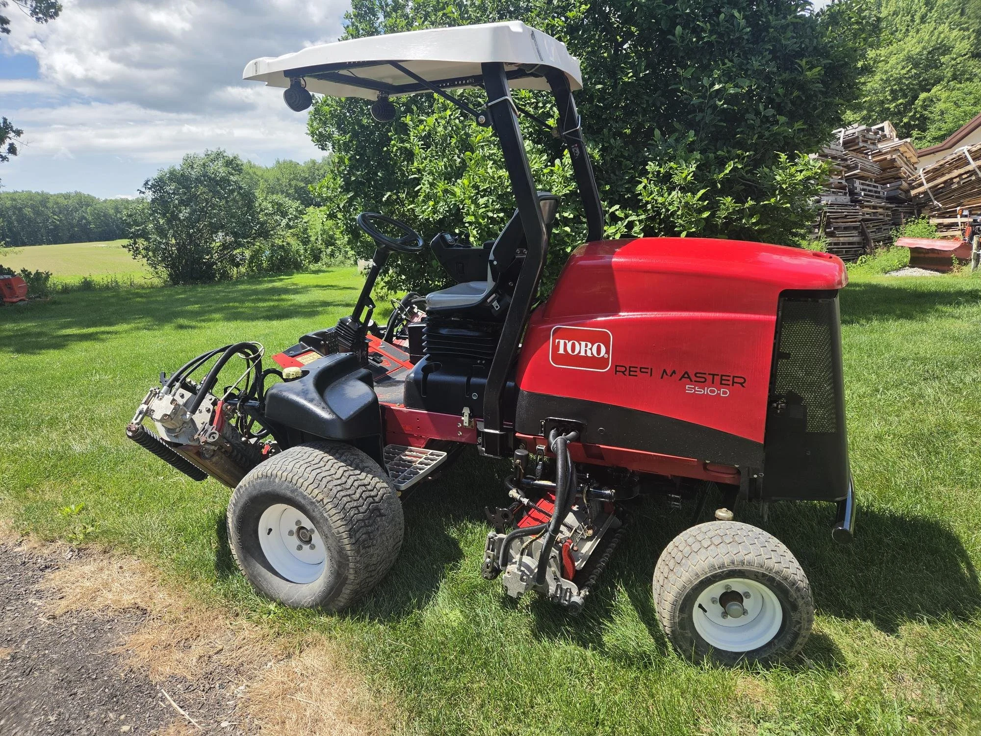 2018 Toro diesel fairway mower 5510