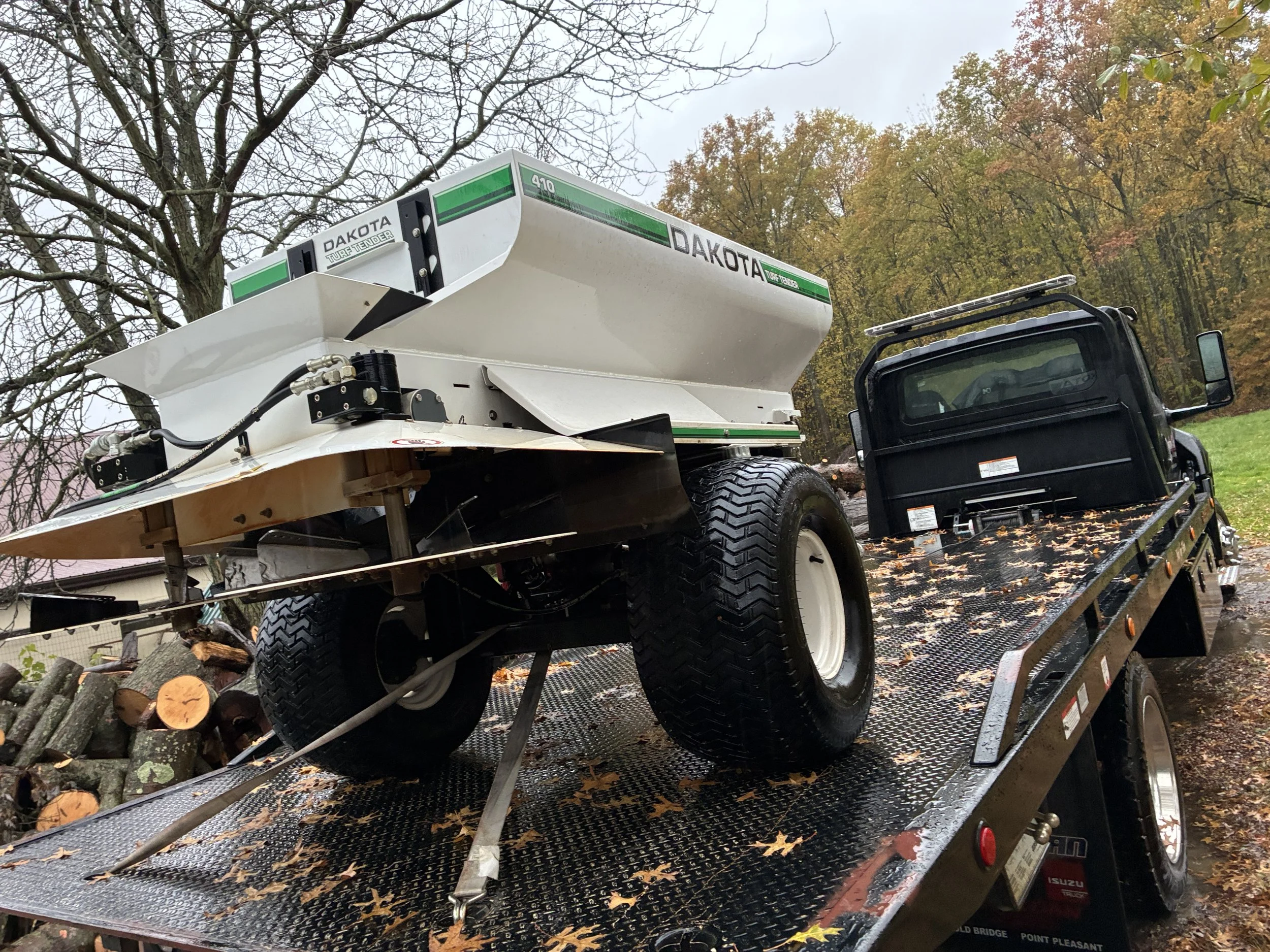 2016 dakota turf tender topdresser 410 trailered