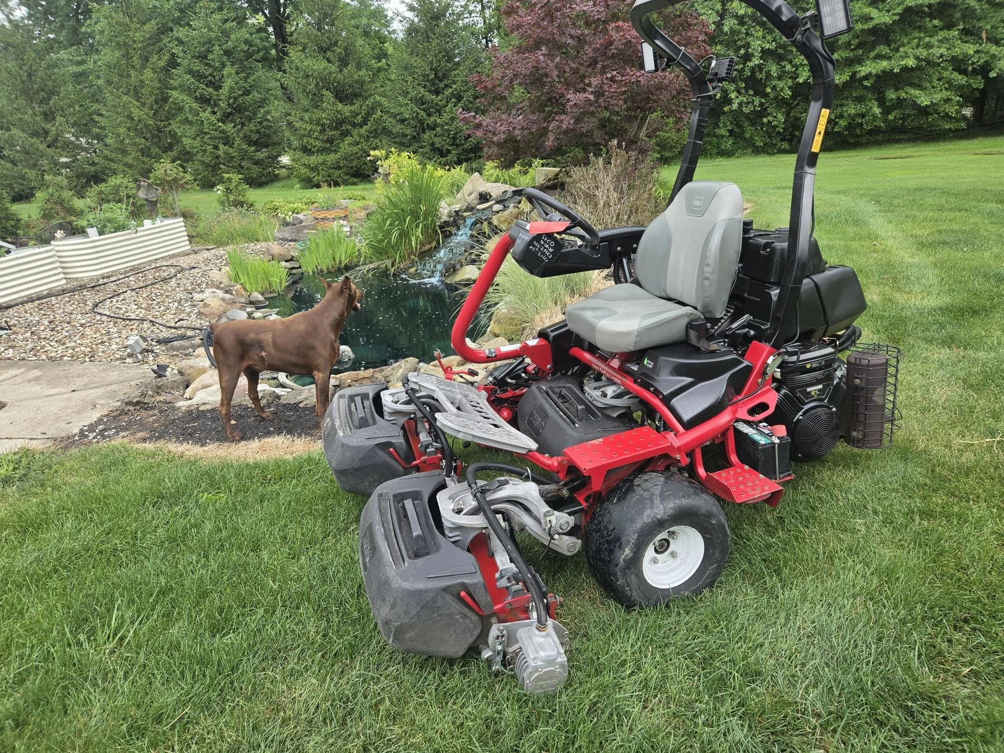 2020 Toro 3320 greensmower 3 wheel drive