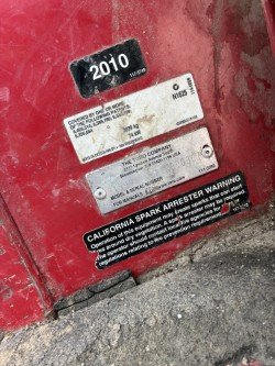 2010 Toro 5900 groundsmaster cummins diesel cab a/c,heat