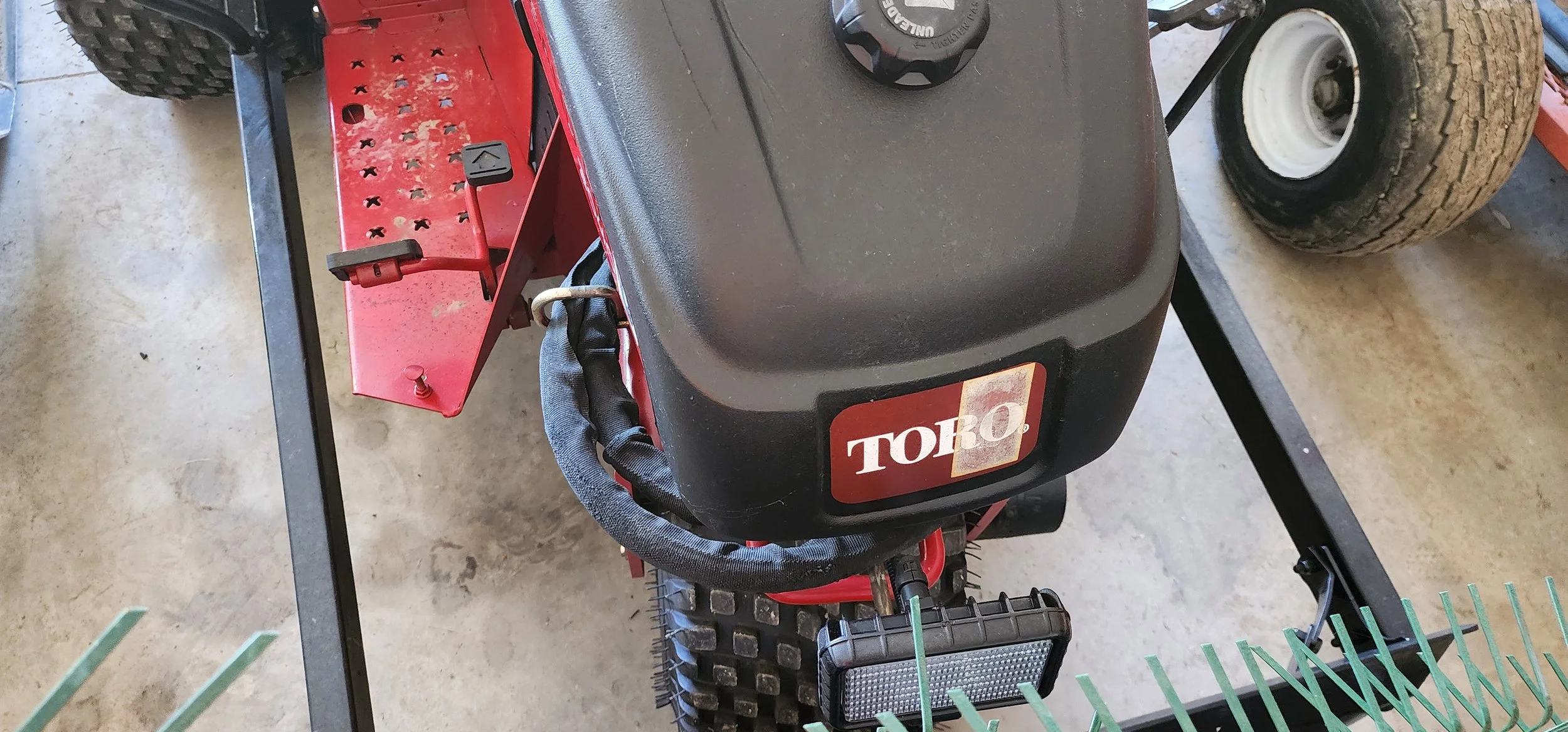 2020 Toro 3040 sandpro w/blade and rear rake (not shown ) 3 wheel drive
