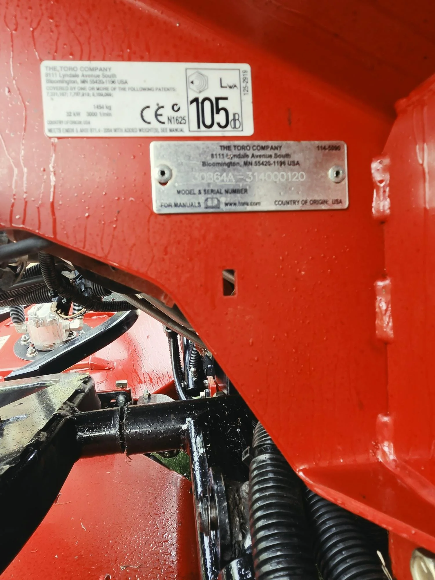 2014 Toro 4300 rotary mower