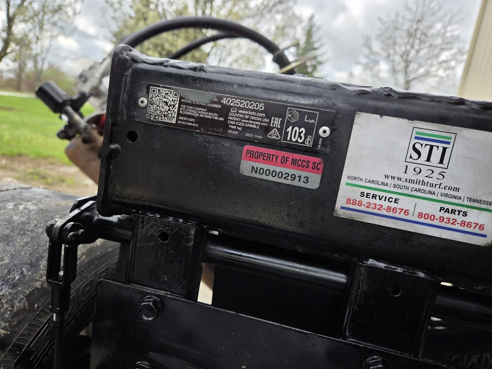 2018 Toro 3575 fairway mower 3 wd $22995