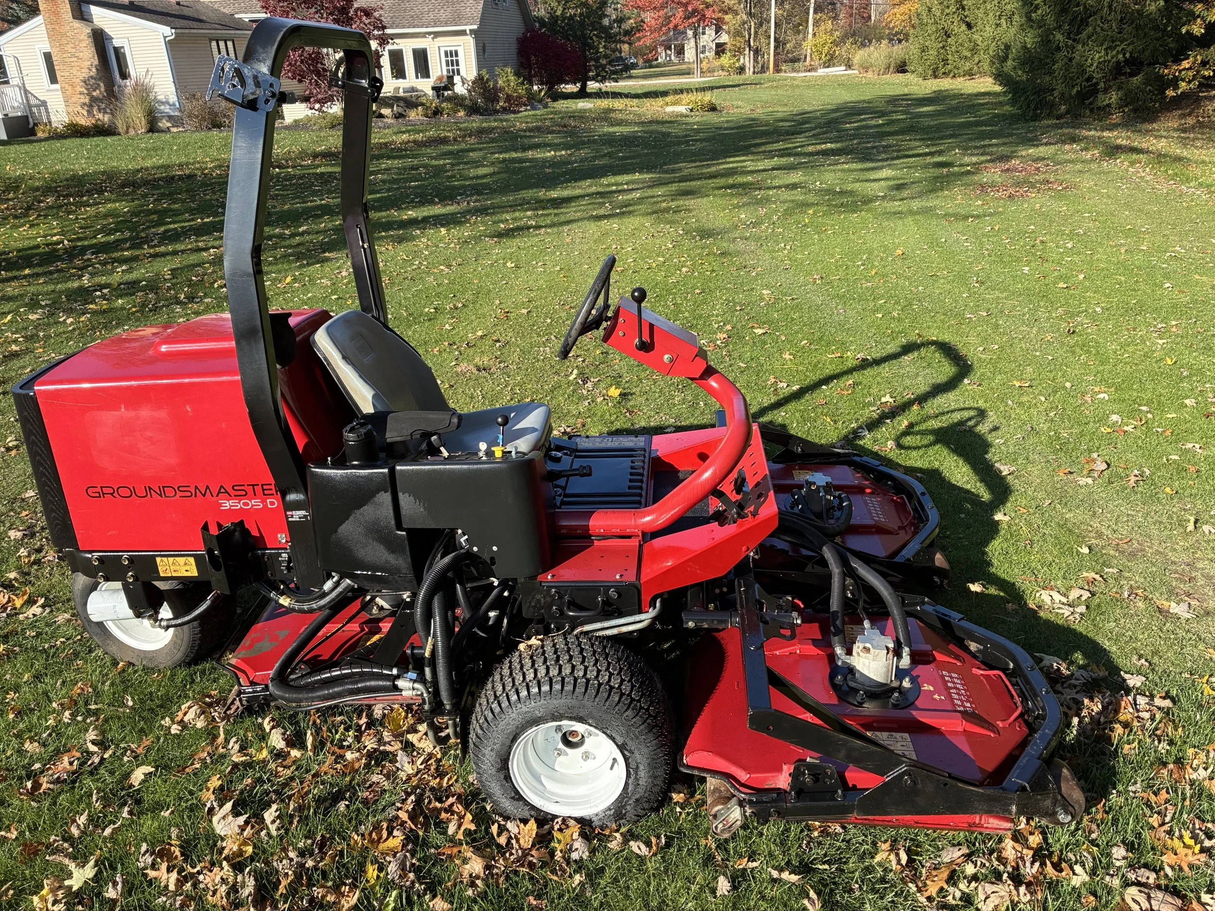 2018 Toro groundmaster 3505