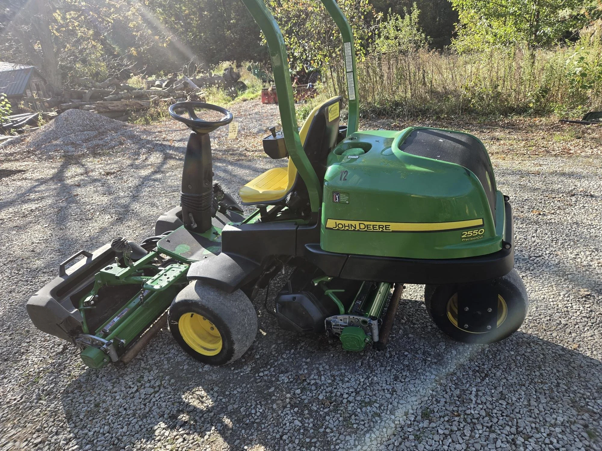2022 John Deere Diesel greensmower 2550