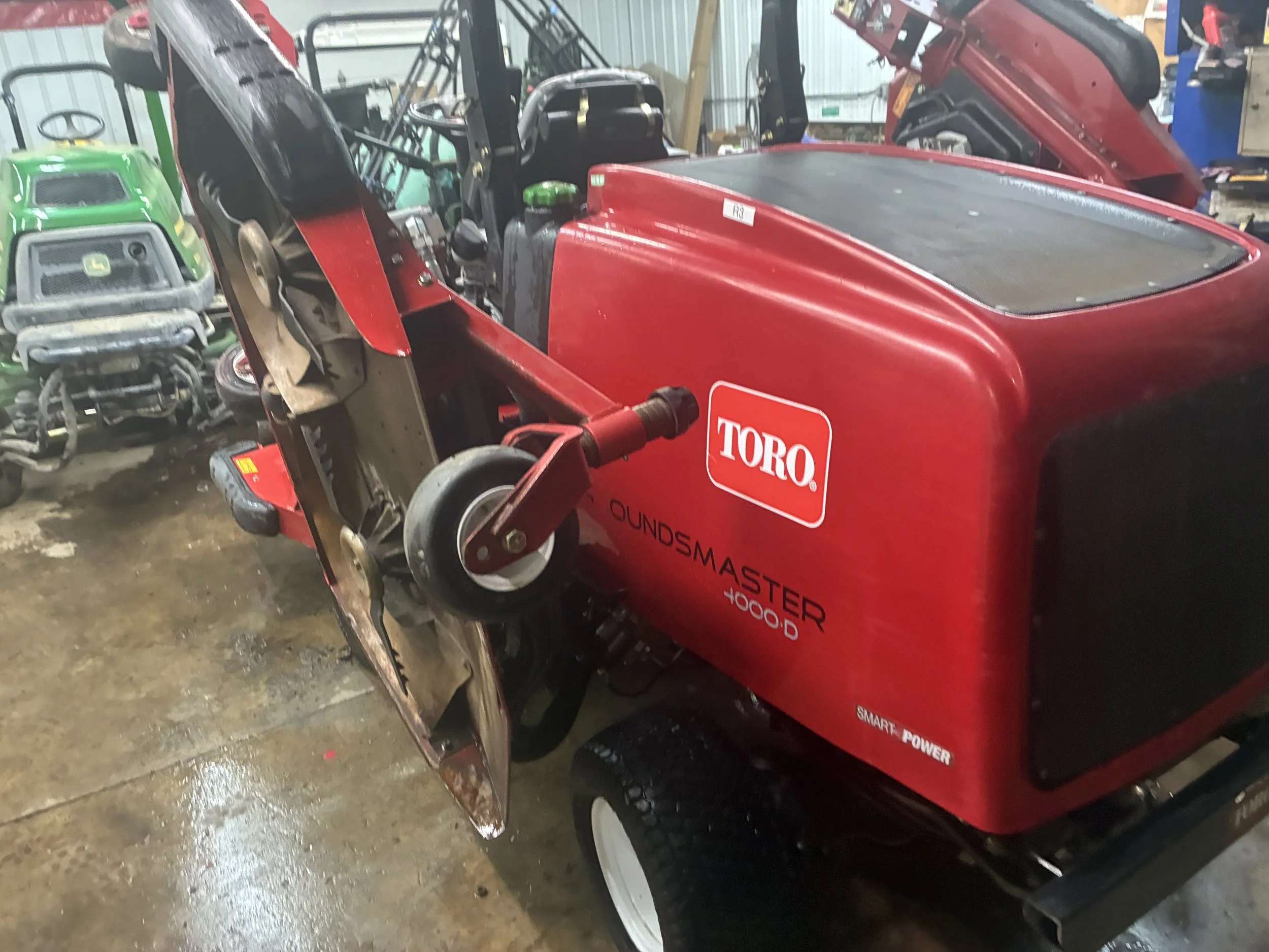 2020 Toro groundmaster 4000D   1391 key on hrs