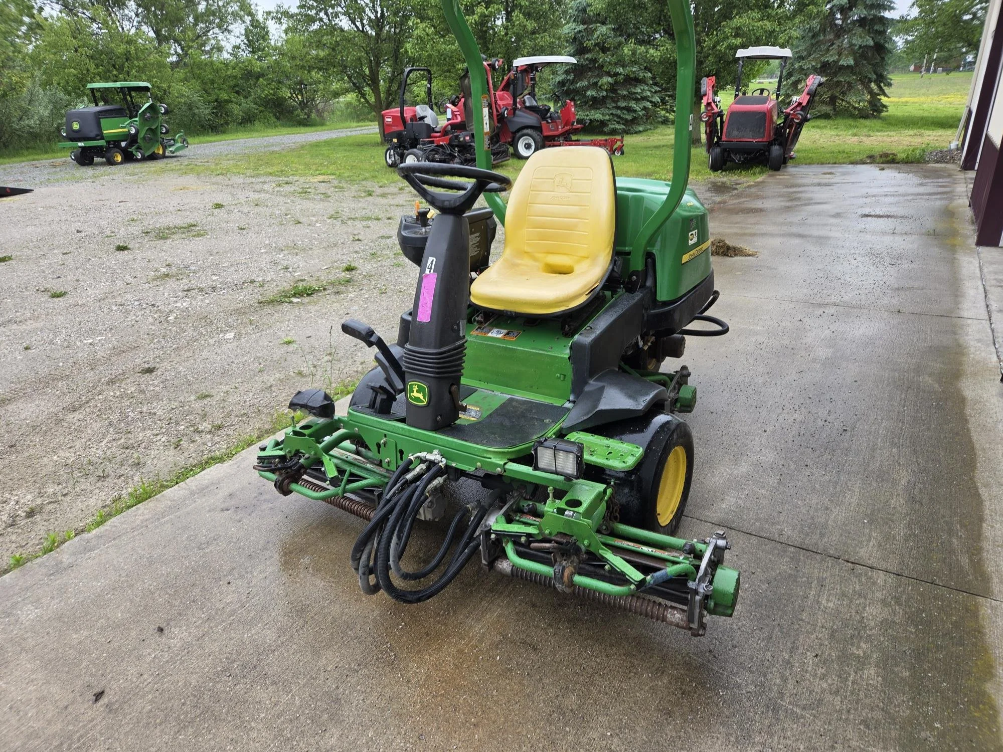 2012 John Deere 2500B 3 wheel drive greensmower