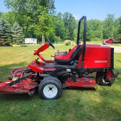 2010 Toro 3500D sidewinder mower $10995