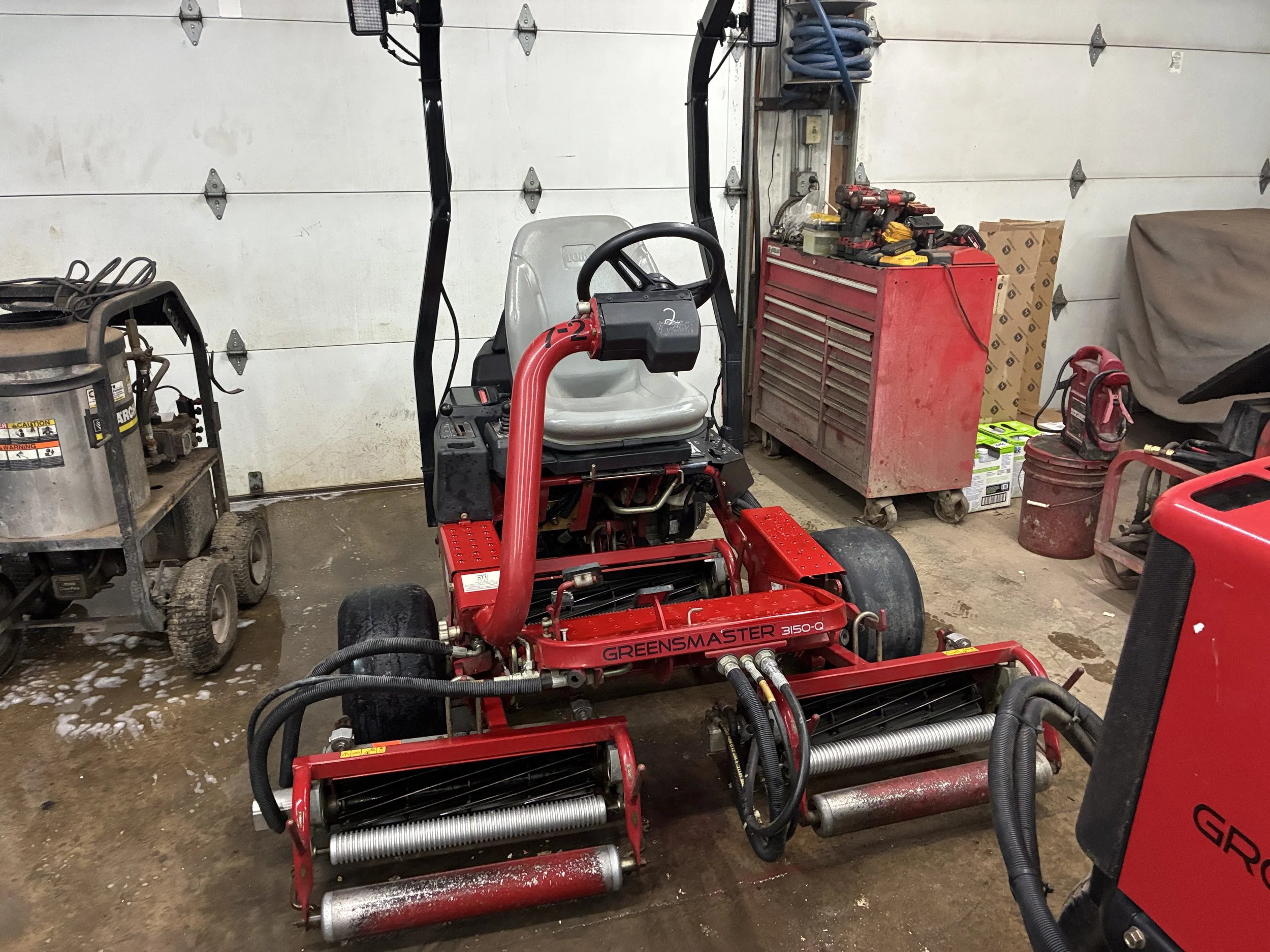 2017  Toro greens mower 3150Q
