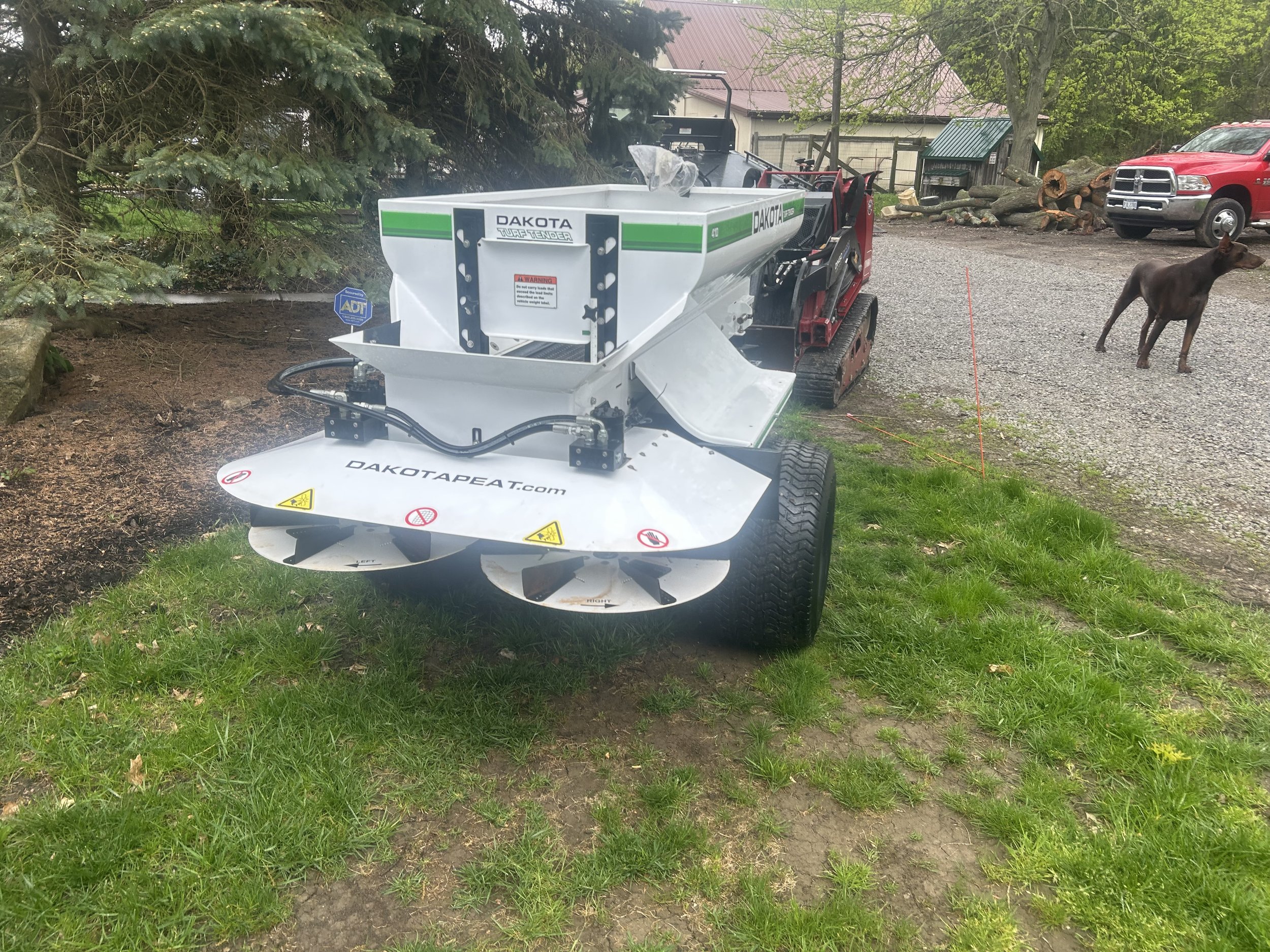 2022 Dakota 410 tow behind topdresser