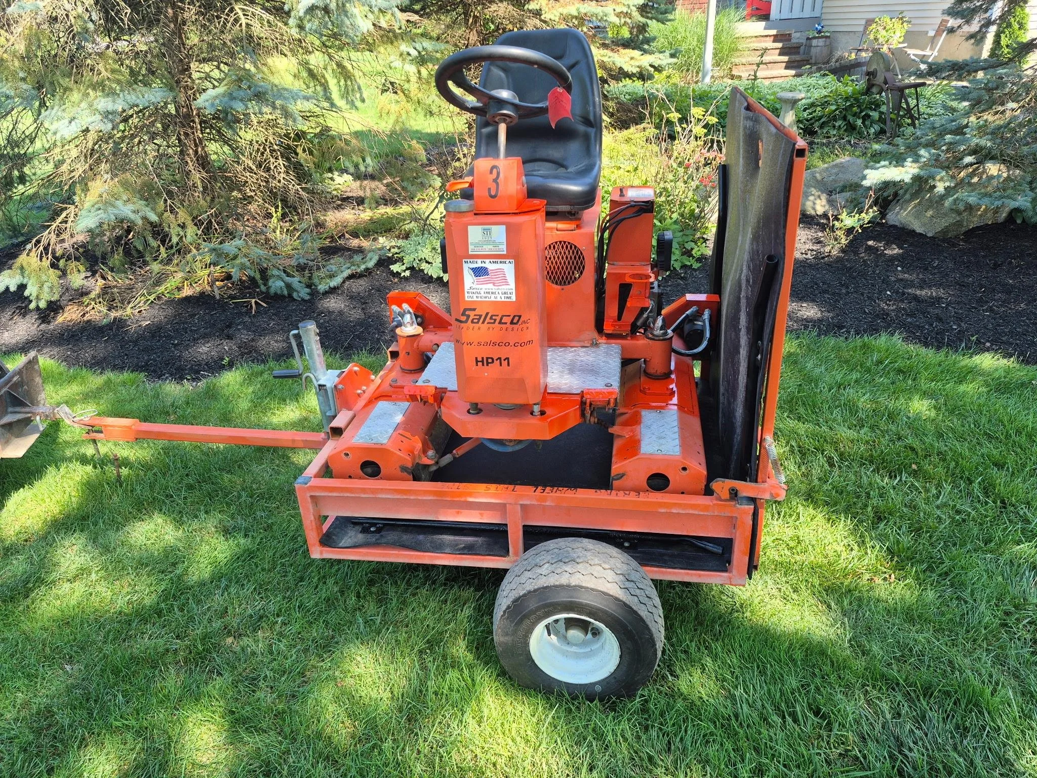2019 Salsco Greens roller HPII new engine