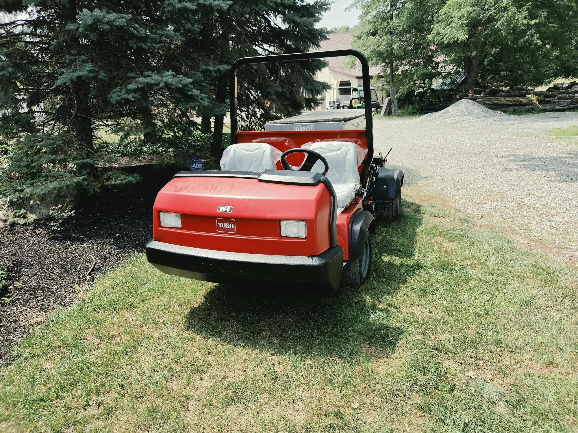 2019 Toro HDX Workman Diesel H-Flow with topdresser