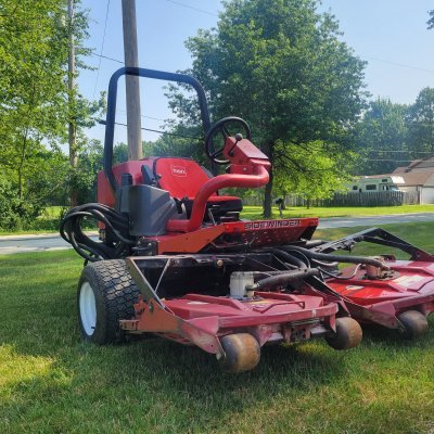 2010 Toro 3500D sidewinder mower $10995
